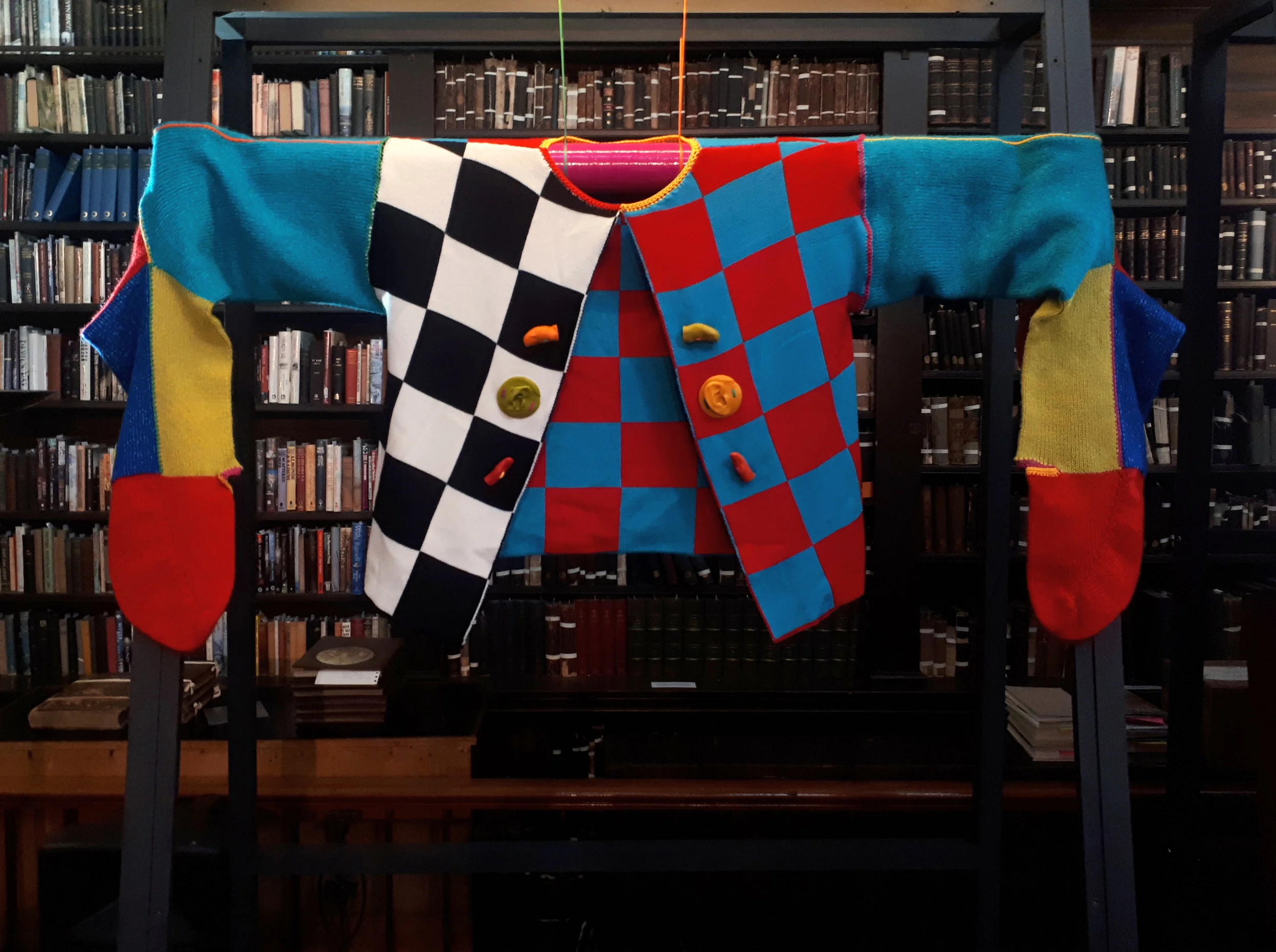 Ruby Kirby Ruby Kirby's wearable artworks are celebrations of creativity and imagination that resist demands for seriousness in art. Her garments are used in performances and encourage fun, positive reflections on play and the body.