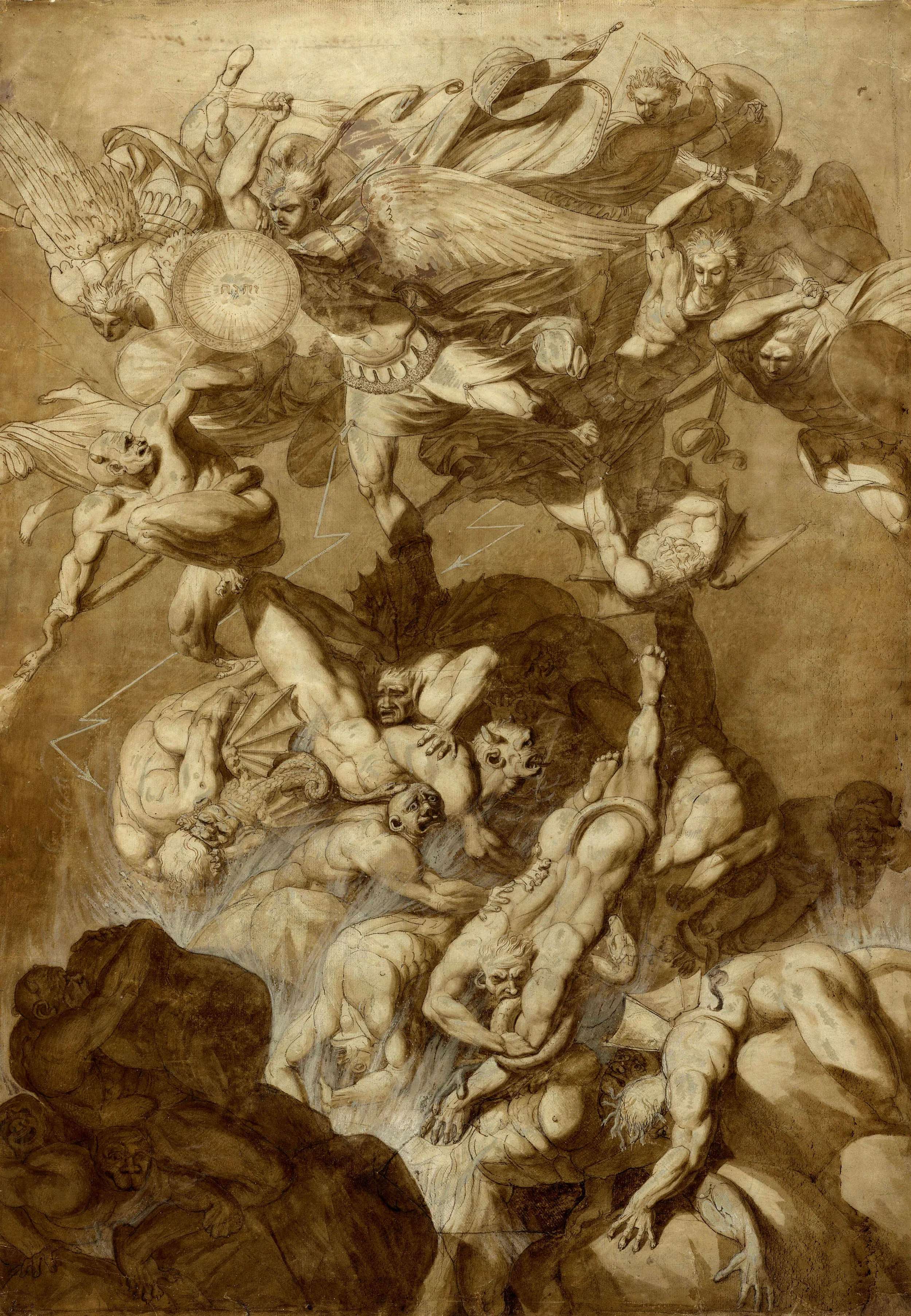 William Ottley, Fall of the Damned.jpg