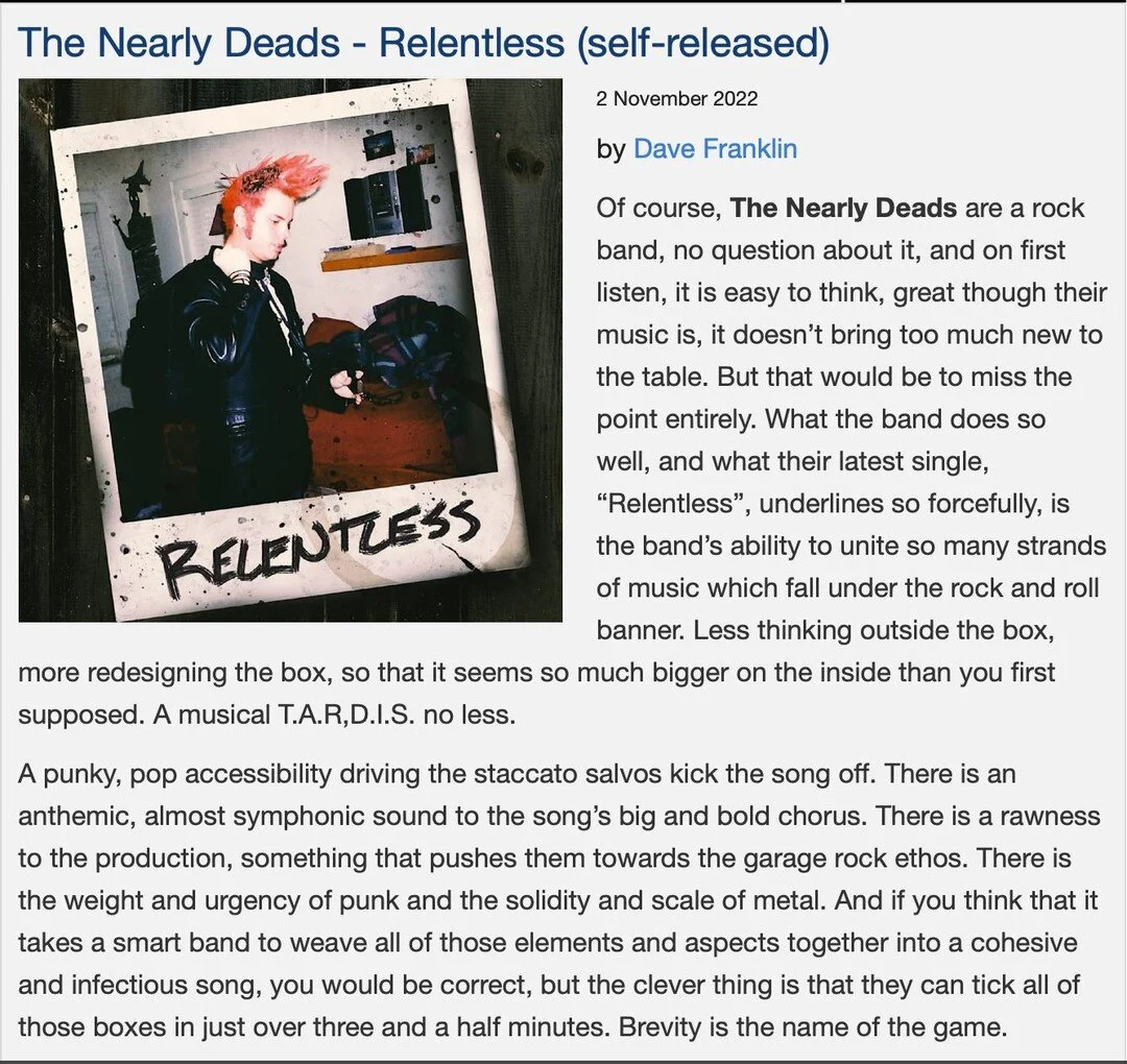 Thanks To The Big Takeover For The Kind Words Share Your Thoughts On The New Single In The 