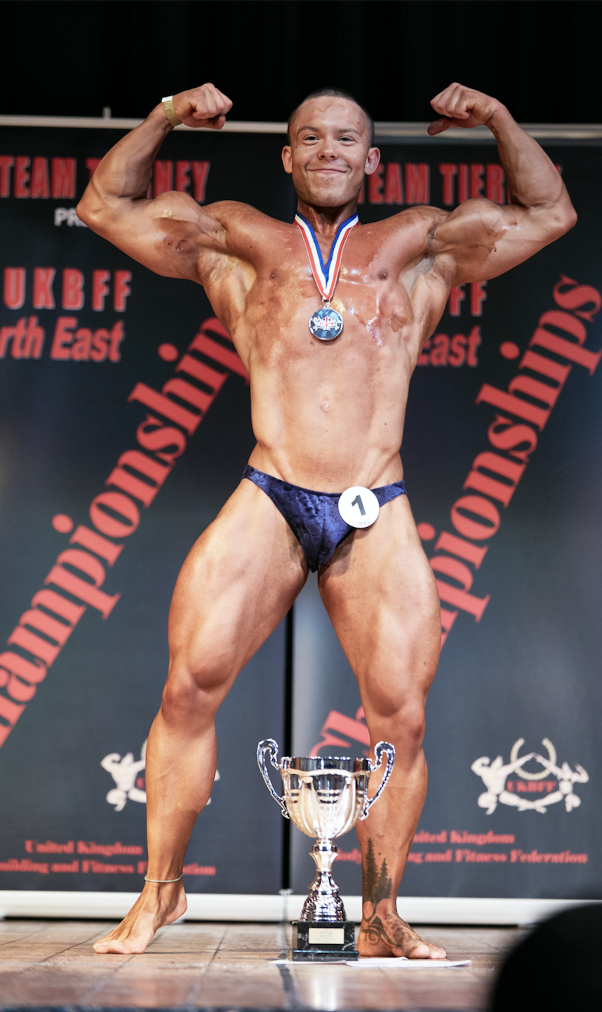 Junior bodybuilding champion Luke Whaler. PHOTO: Christopher Bailey