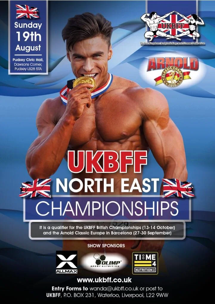 UKBFF North East Championships 2018 Results