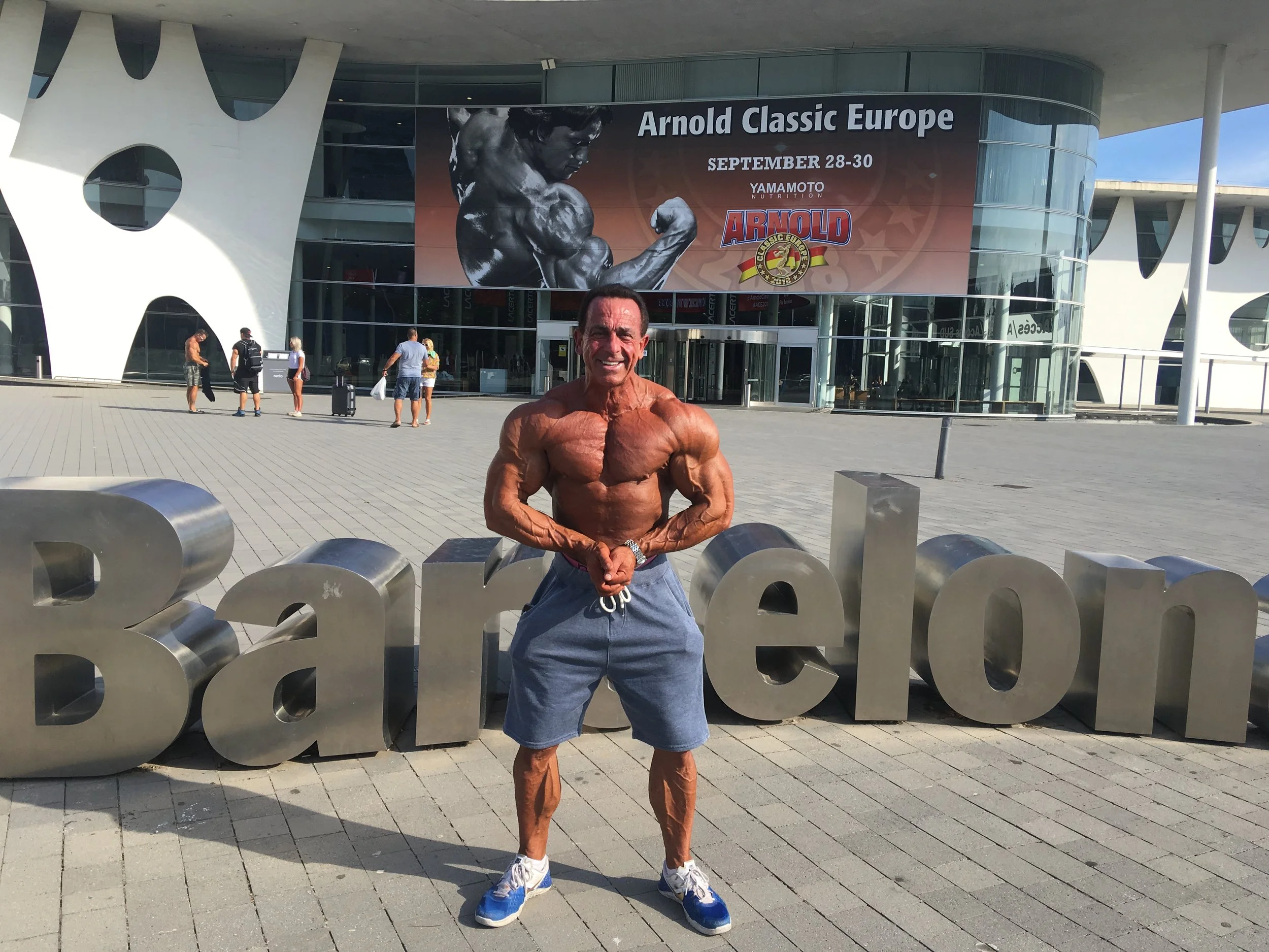 ALL SET FOR ARNOLD!