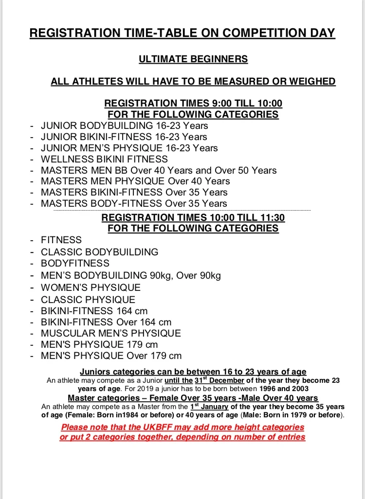 2019 Ultimate Beginners Registration Times.jpg