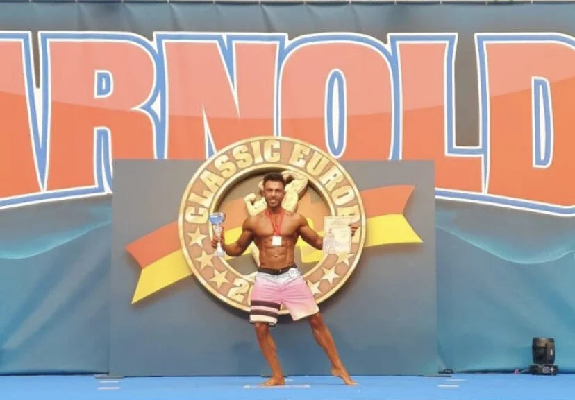 Deepak's double gold at the Arnold!