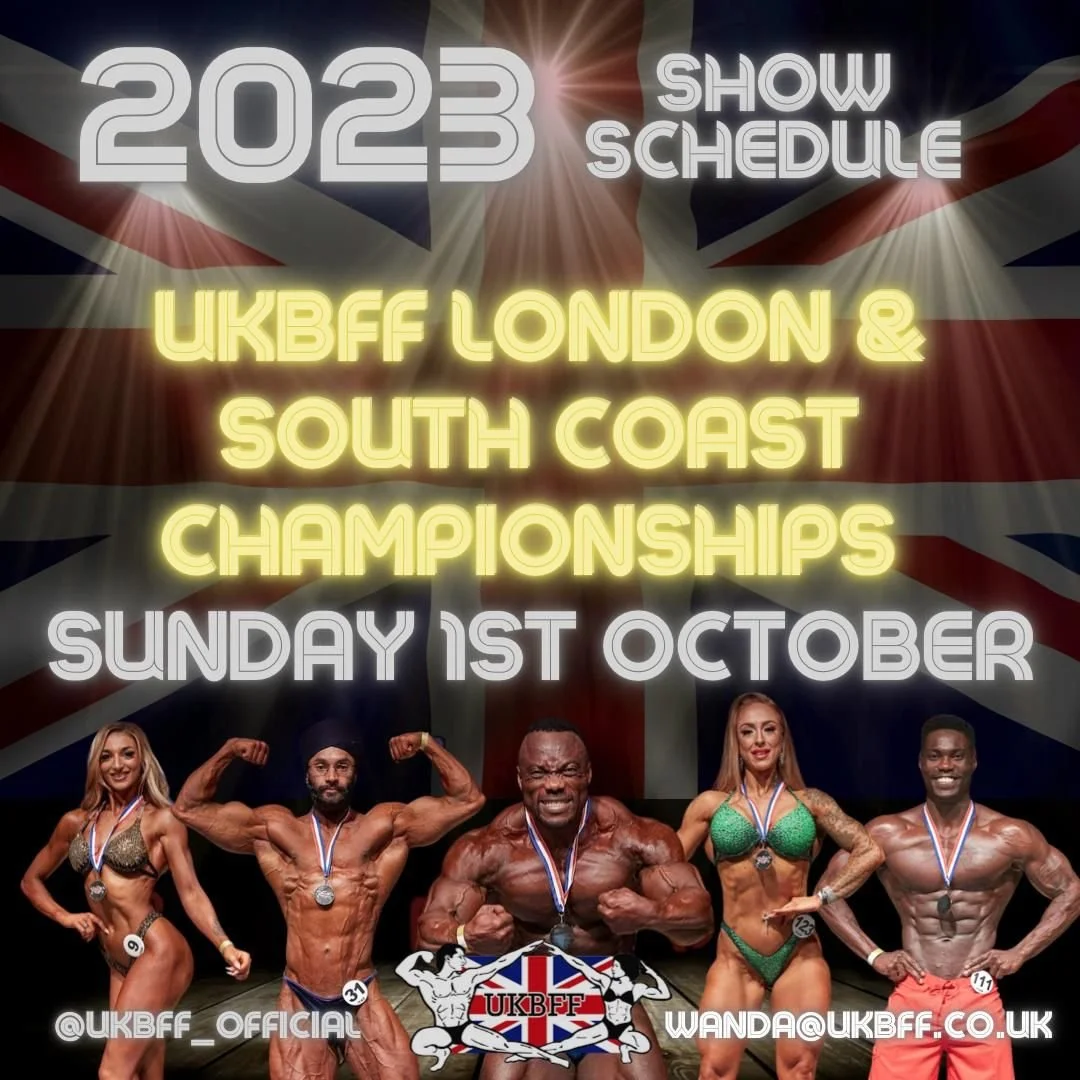 UKBFF LONDON &amp; SOUTH COAST CHAMPIONSHIPS