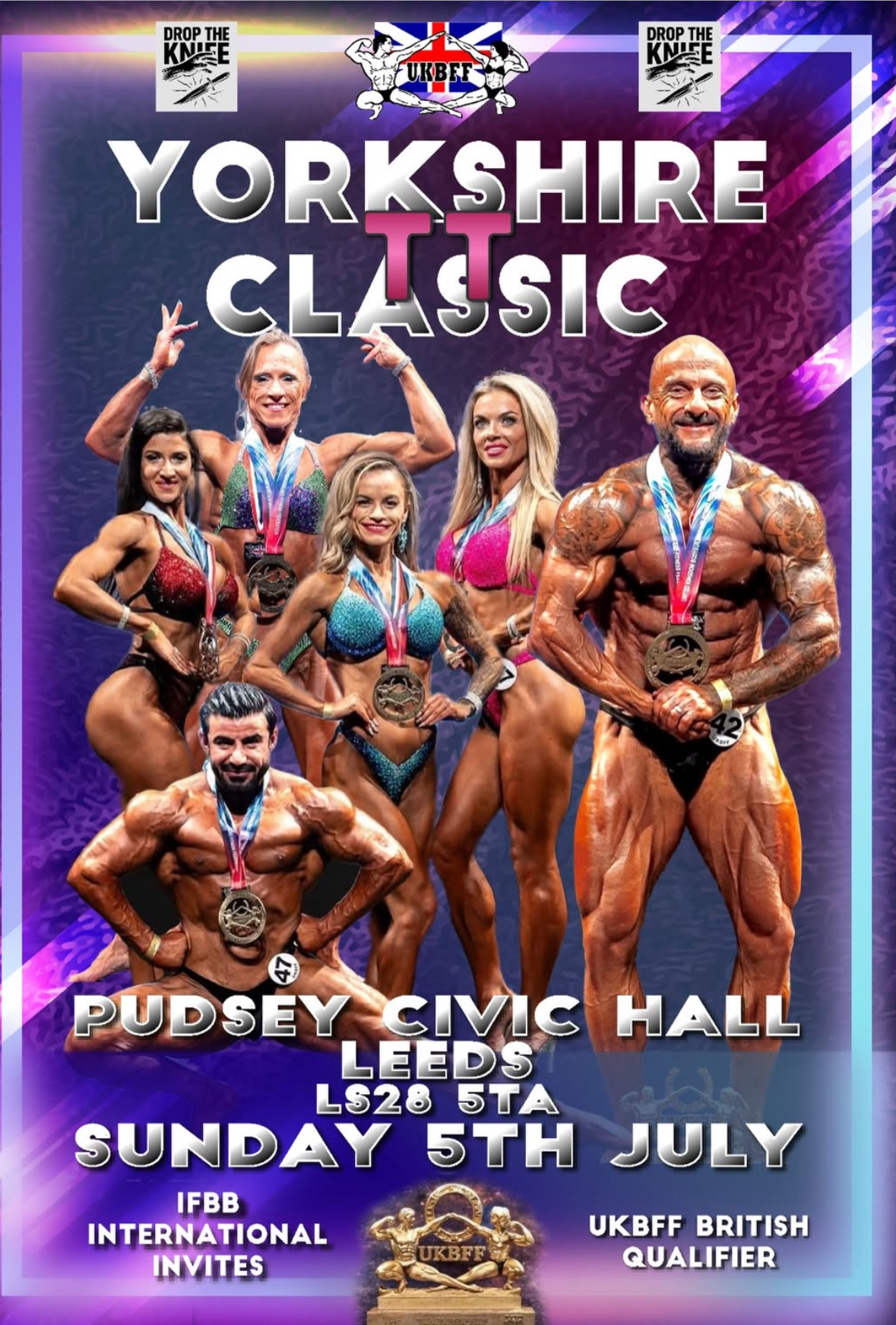 UKBFF Yorkshire TT Classic - QUALIFIER FOR BRITISH CHAMPIONSHIPS &amp; INTERNATIONAL IFBB EVENTS 