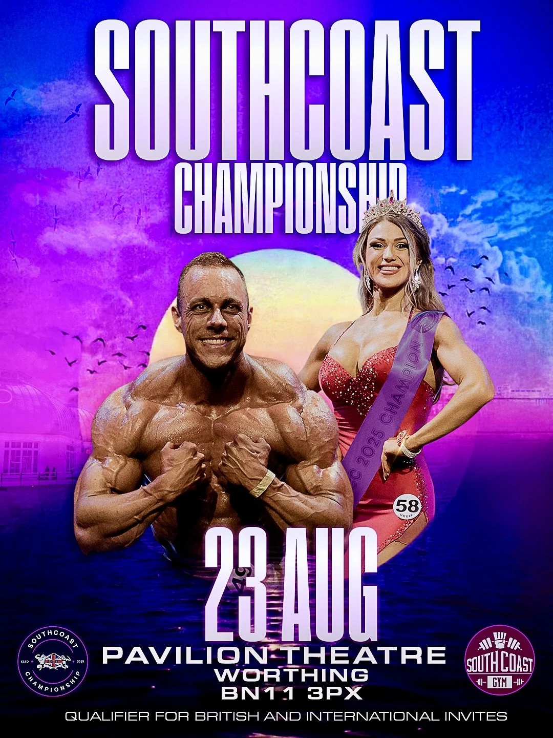 UKBFF Southcoast Championship - QUALIFIER FOR BRITISH CHAMPIONSHIP &amp; INTERNATIONAL IFBB EVENTS