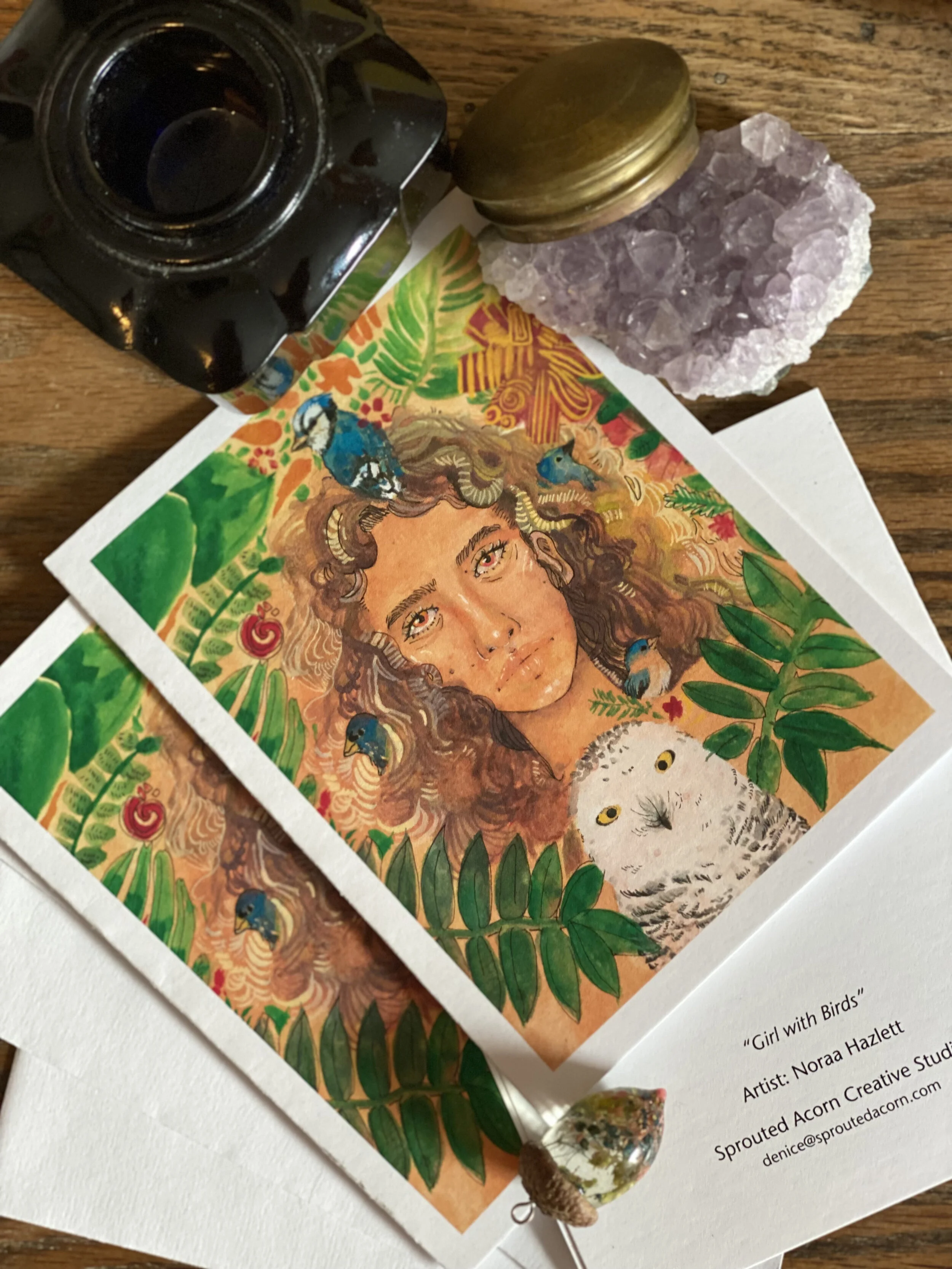 Thicket Girl Notecards.jpg