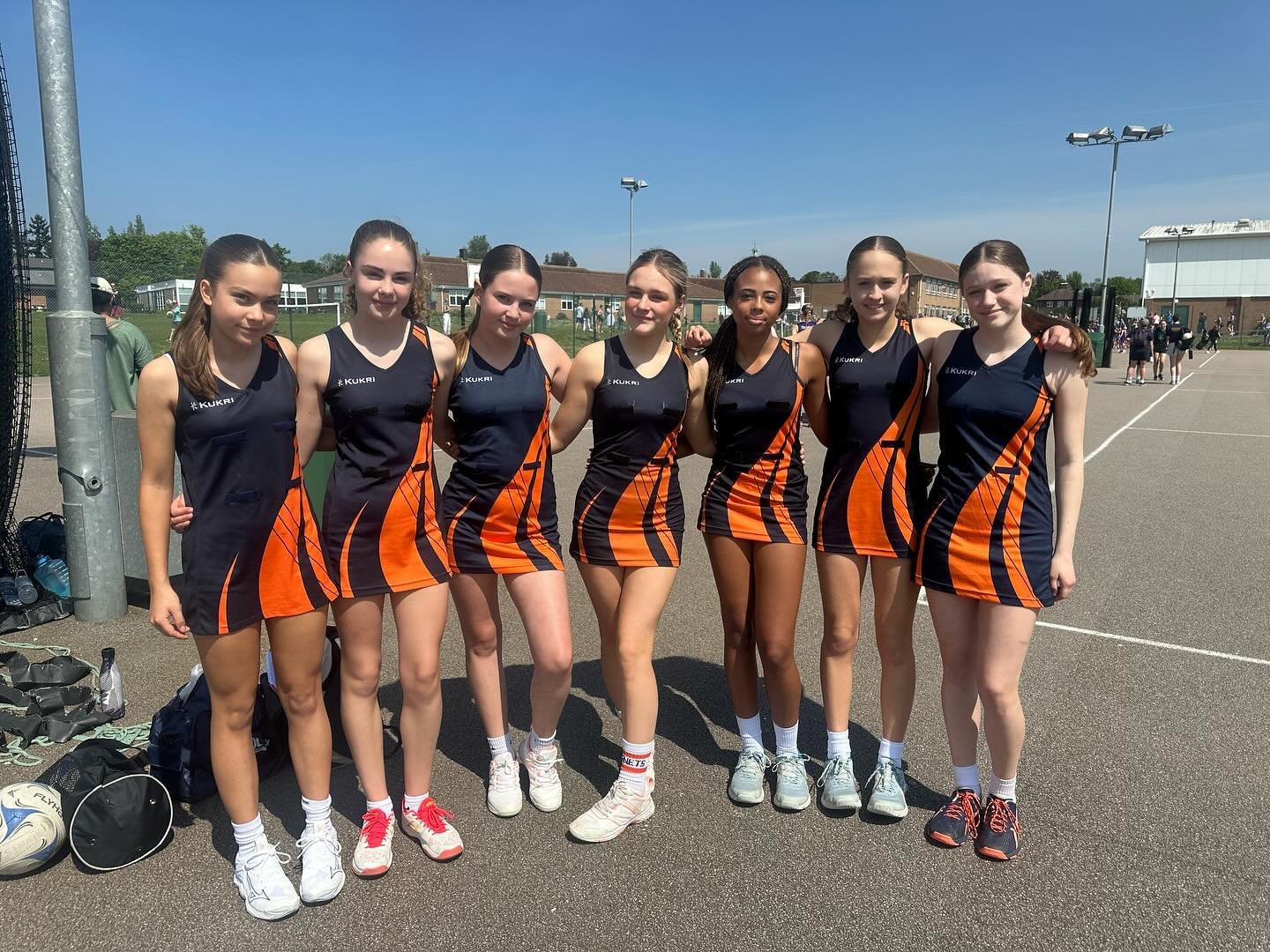 A very hot game today for the U13s&hellip;. With no subs 🙈 unfortunately with no extra legs to help out the heat took its toll on them. Some good play - just need to work on that ball placement and movement. A great game though against a nice u14 te