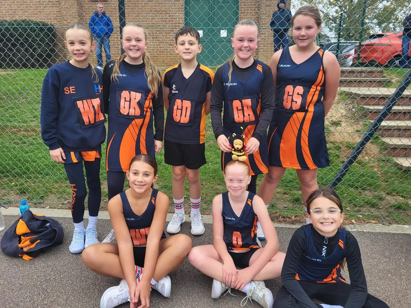 A fantastic game for the U11 Navy squad earnt them  a very well deserved win. Numerous interceptions throughout the court and amazing shooting made for excellent entertaining netball! 

✨Huge well done to everyone for great game play!!! ✨

🧡 OPOM an