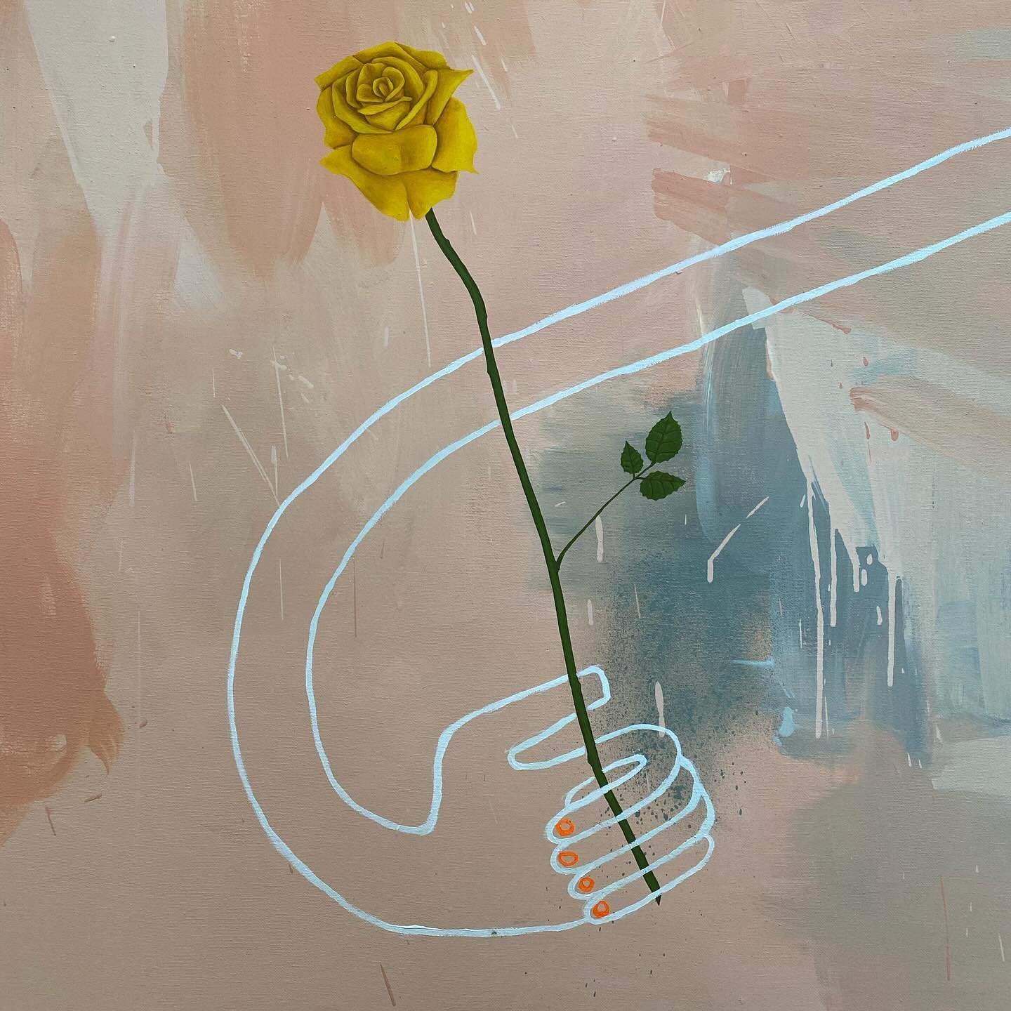 Yellow roses will be served @artcolognefair