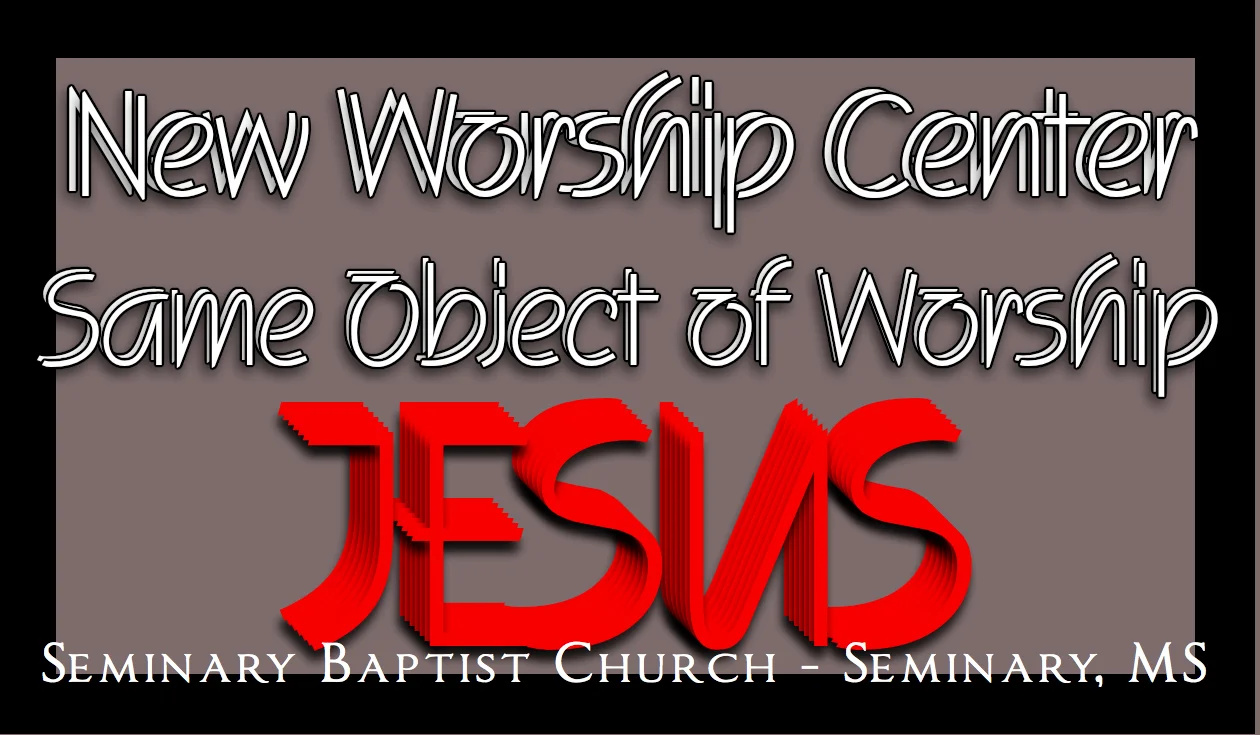 First Service in New Worship Center - December 9, 2018 - To God Be The Glory!!!