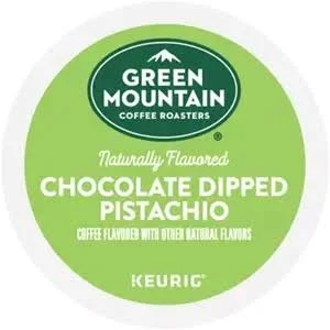 Green Mountain Chocolate Dipped Pistachio