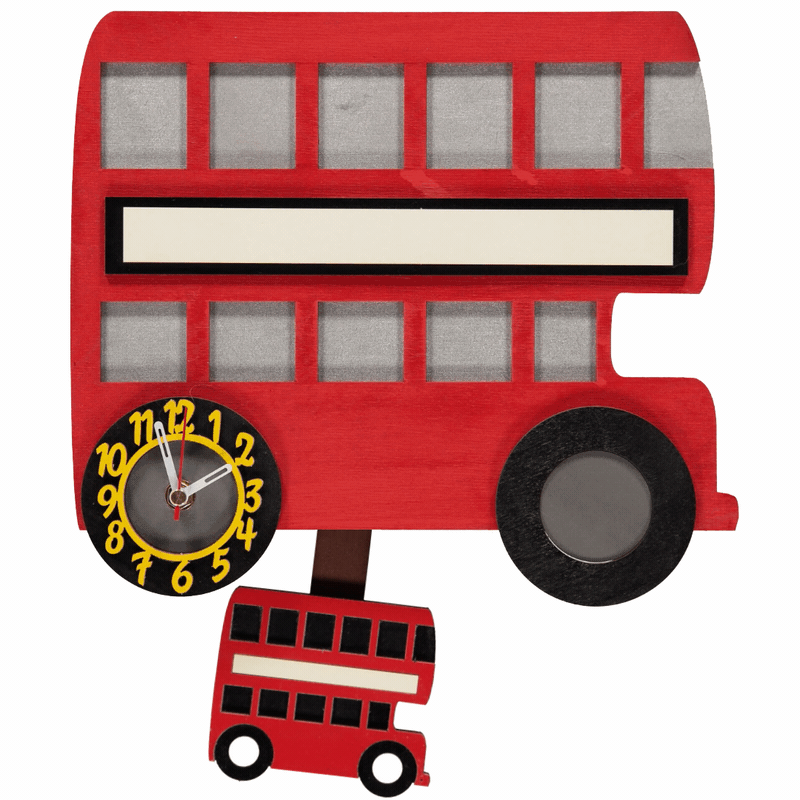52 автобус часы. Шаблон для выпускного альбома автобус Лондон.