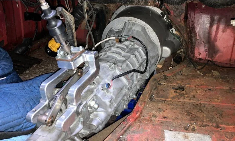 Complete Aisin TL70 6-Speed Manual Transmission Swap for 1969-1975 Triumph TR6