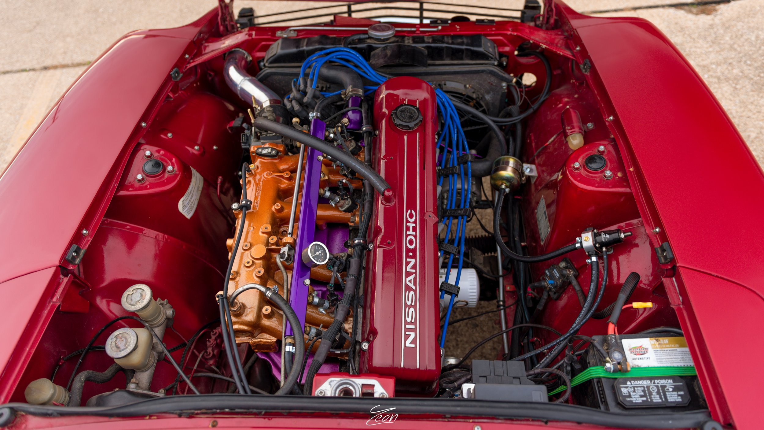 High Compression L28 Swapped 73' 240z — Godzilla Raceworks High Compression L28 Swapped 73' 240z — Godzilla Raceworks