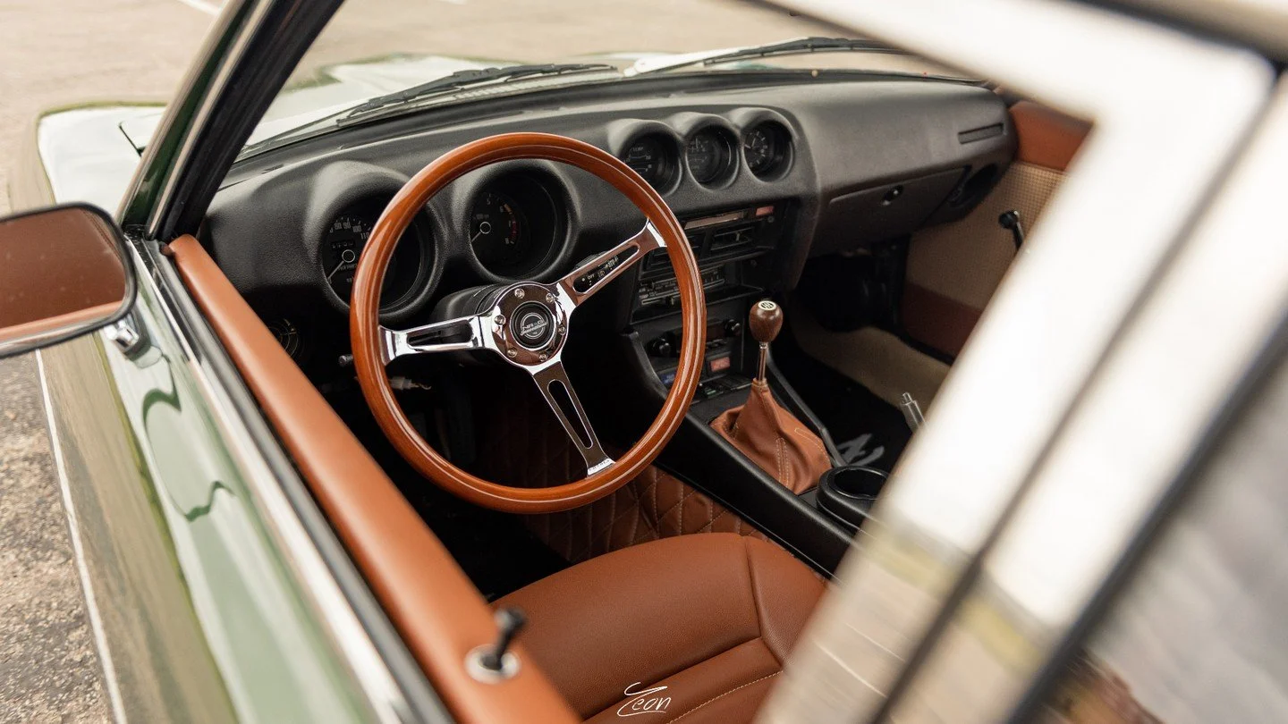 Looking for an interior refresh or upgrade for your Datsun?

We've got you covered with several offerings from popular brands like Momo, Sparco, Corbeau, RaceQuip, Recaro, and more!

We can get you taken care of, whether it's a simple steering wheel 