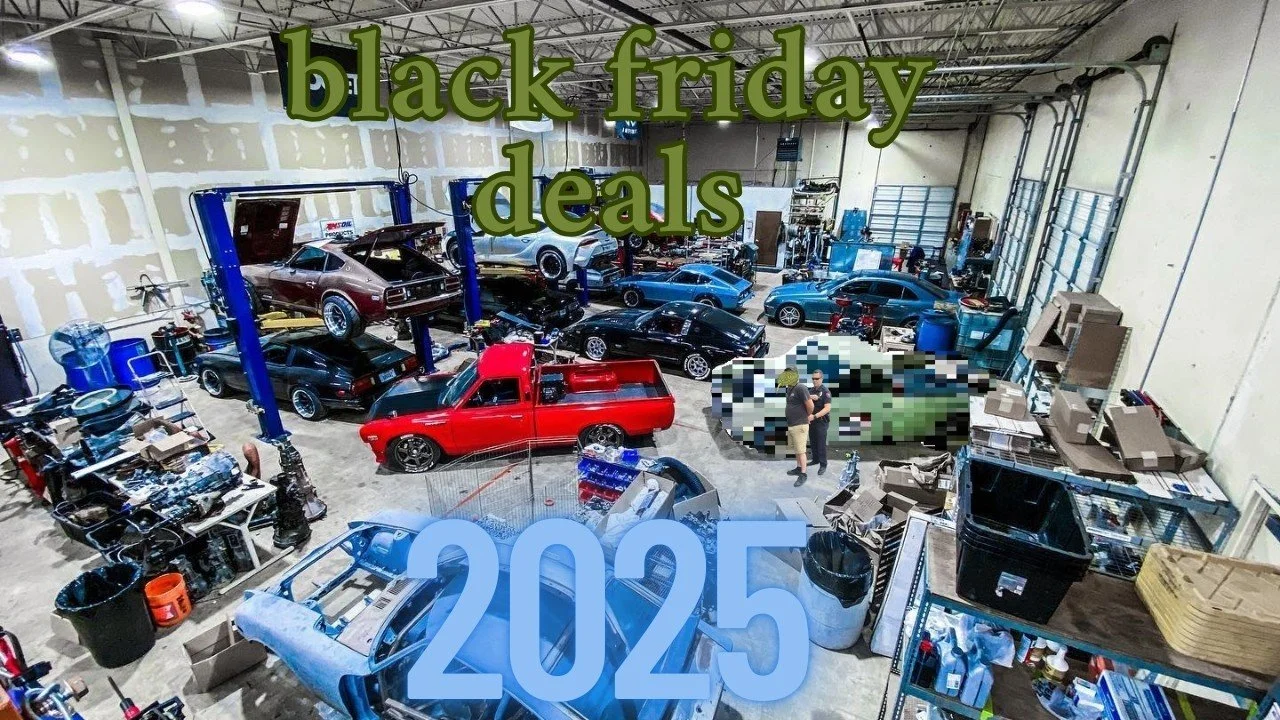 ⚠️ Our Annual Black Friday Sale Starts at MIDNIGHT Tonight⚠️

Scroll through, or visit our website for the latest steals and deals on GRW branded products, along with many great offerings from BC Racing, Feal Suspension, Pallnet, Kansei, Aodhan, Race