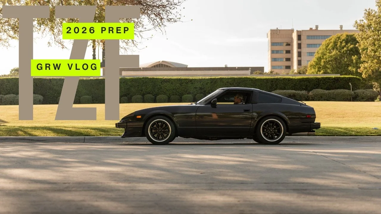 ⚠️ Our VLOG Episode covering our Prep for Texas Z Fest 2026 is now LIVE ⚠️

Check out the VLOG episode covering what the GRW did to prep all of their vehicles to make the 4 hour drive to Fredericksburg from DFW.

Full video available on our Youtube c