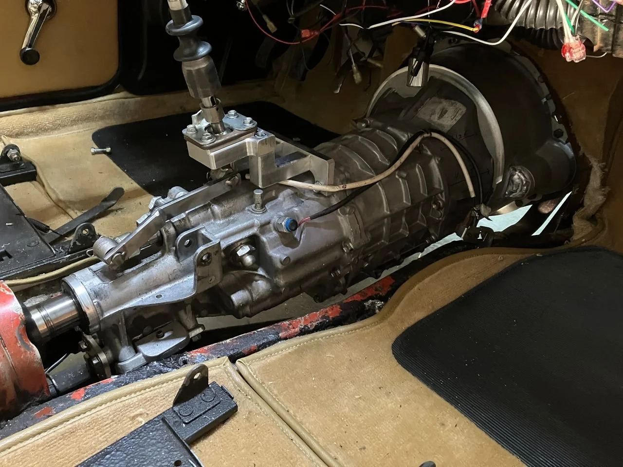 Complete Aisin TL70 6-Speed Manual Transmission Swap for 1968-1976 Triumph TR6