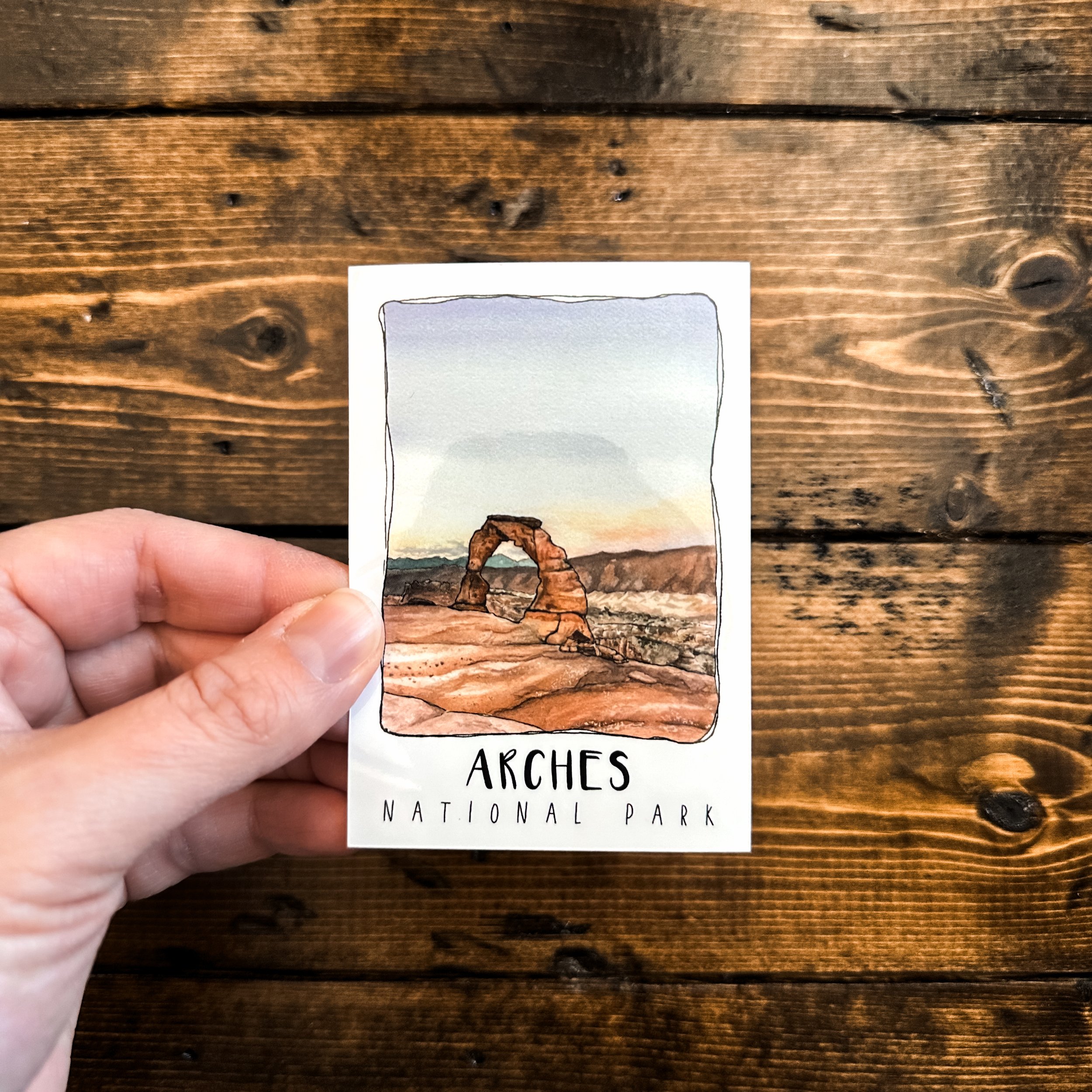 Arches National Park, Vinyl Sticker