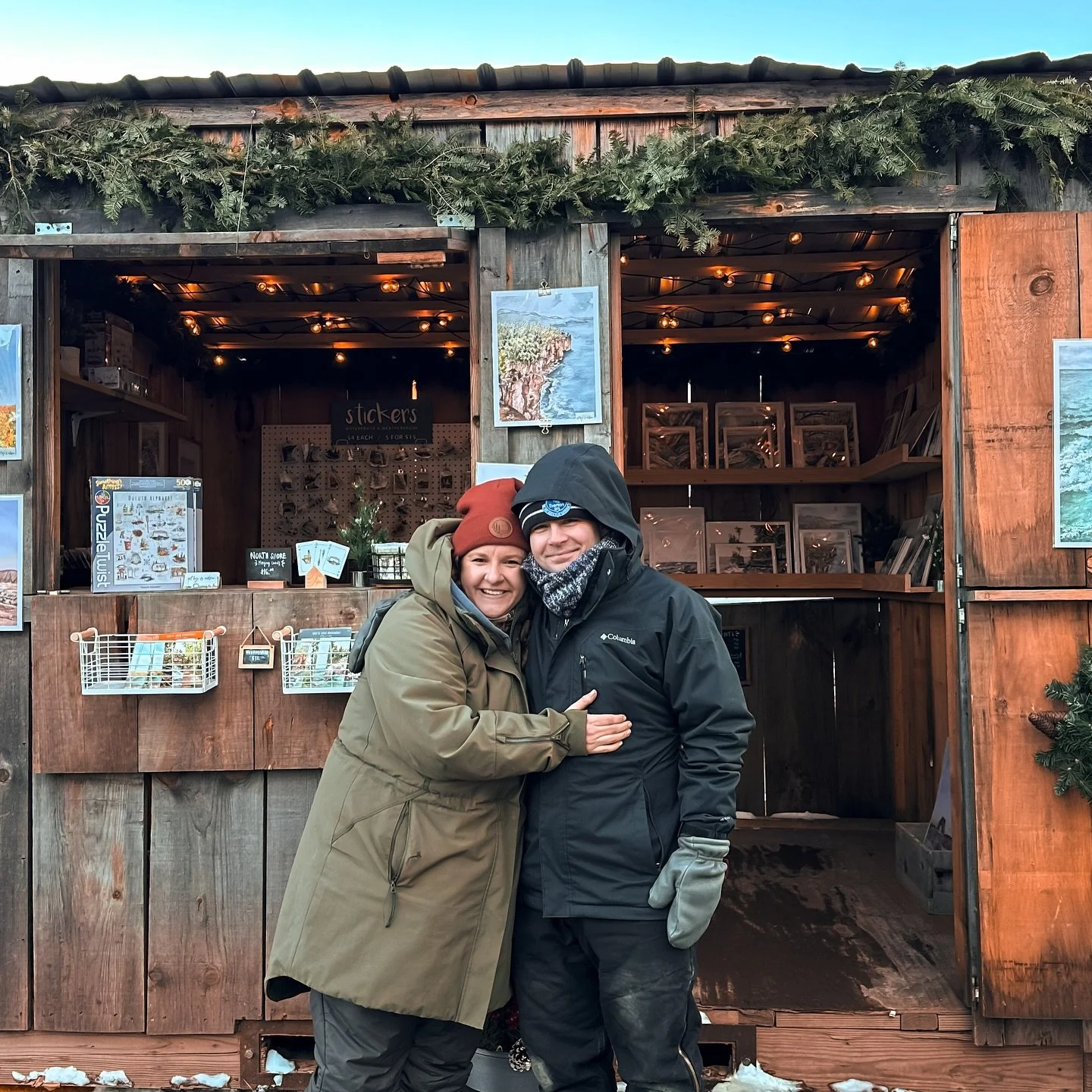 My favorite show with my favorite guy. Listen, you already know how much I love @duluthwintervillage. It&rsquo;s the best show with the best people and there&rsquo;s never a year I&rsquo;m not absolutely gushing over how special of a weekend this is.