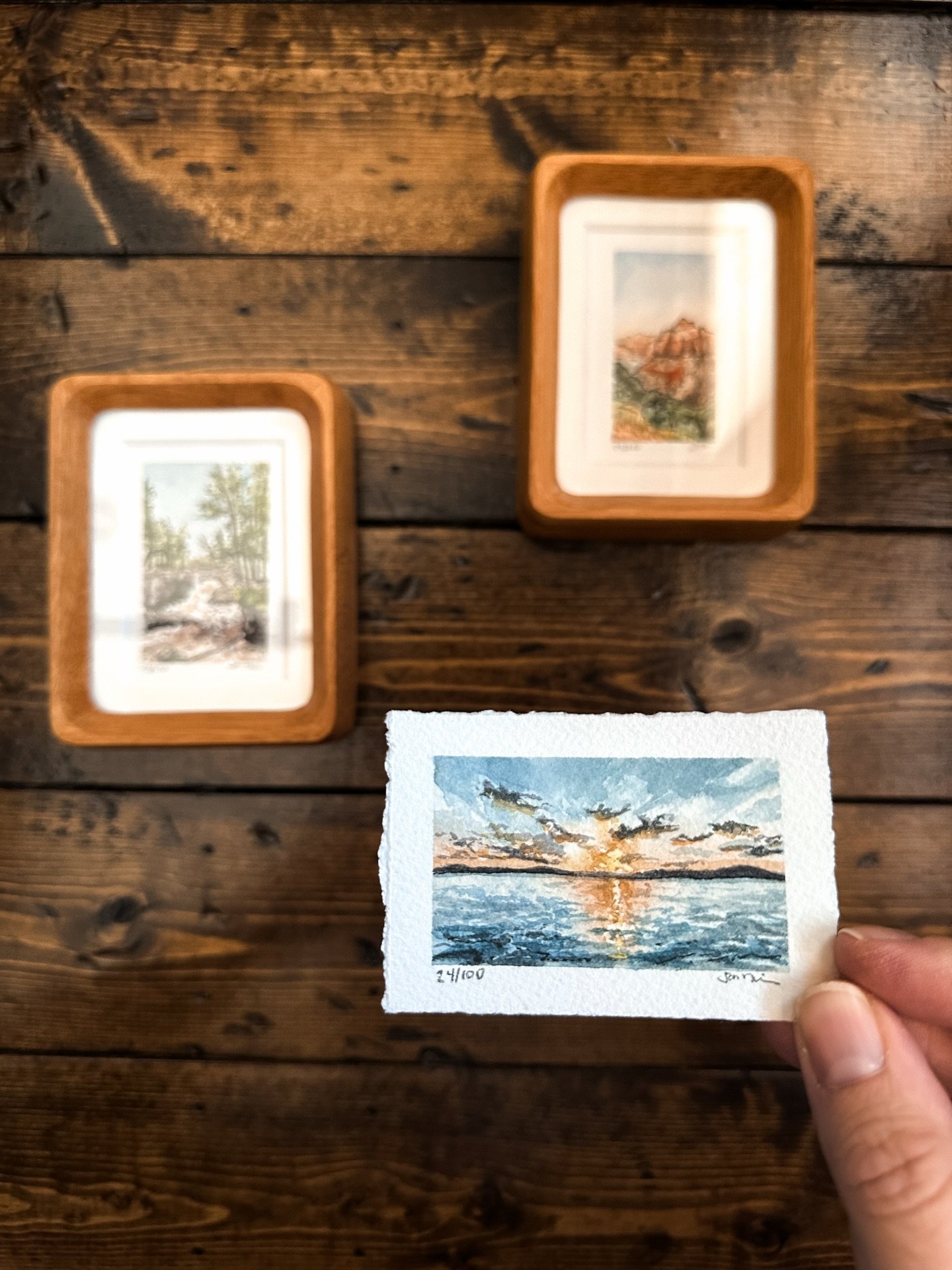 Mini 24/100 - 16 more to go before I launch the next batch. 🌅