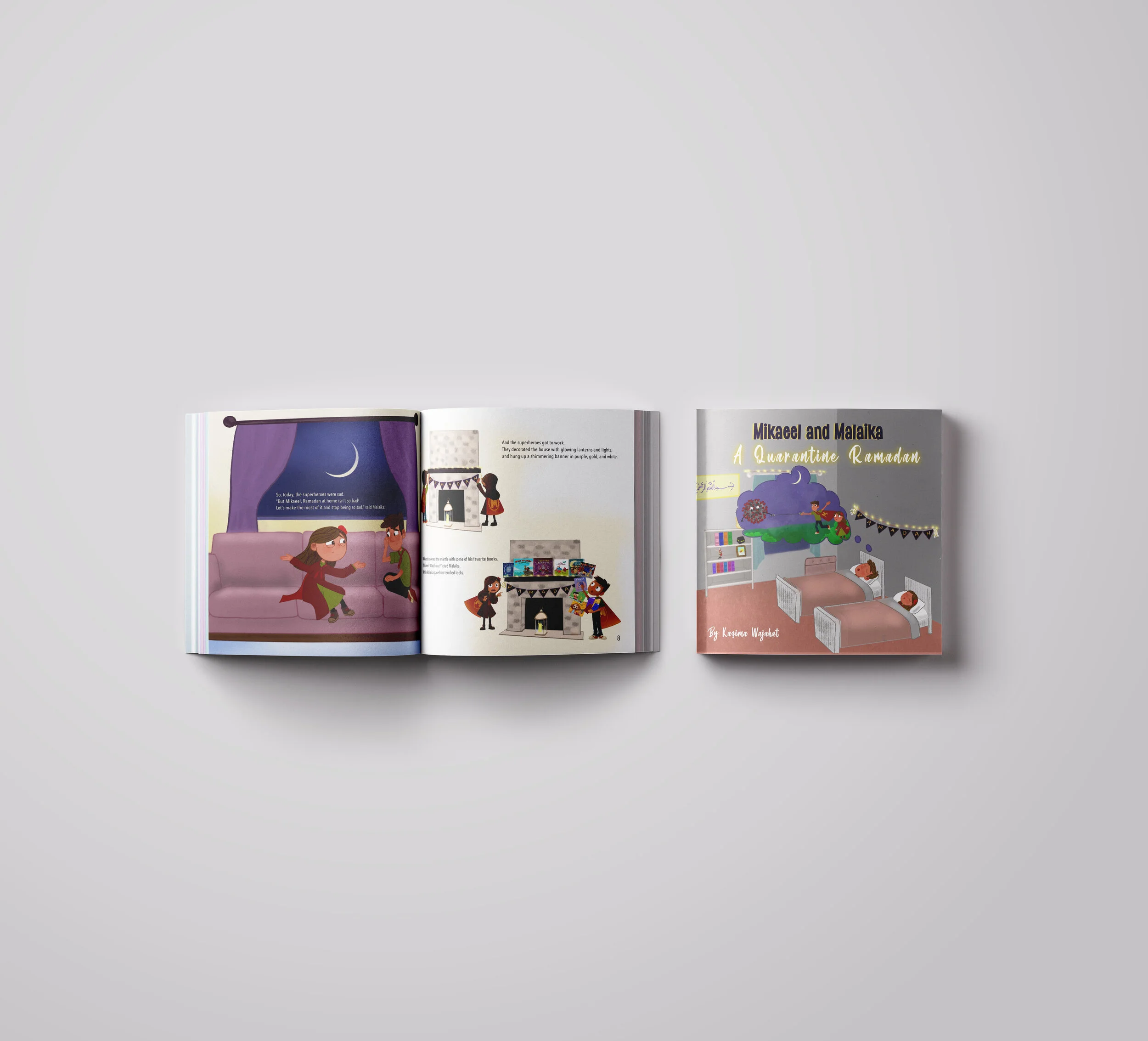 Mikaeel and Malaika A Qurantine Ramadan | Printable Storybook 