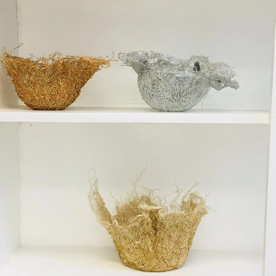 Thread Lace Vessels