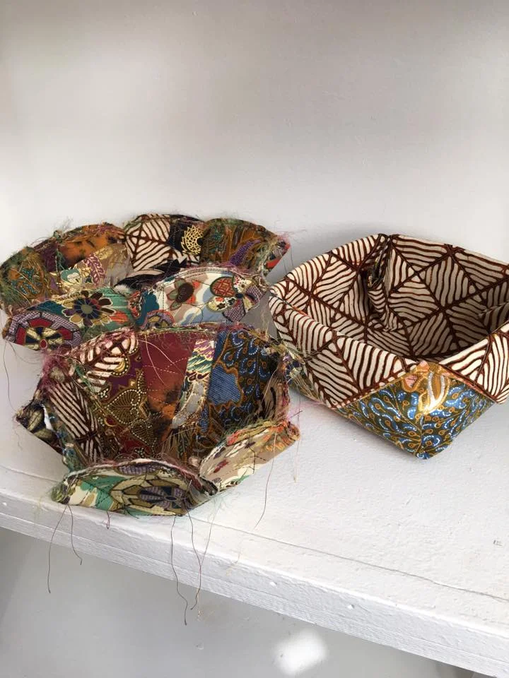 Fabric Bowls and Containers