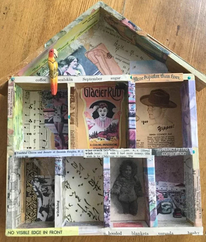 Mixed Media Cards and Collage