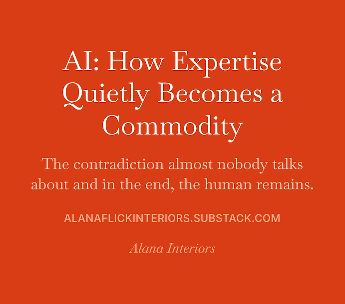 AI: How Expertise Quietly Becomes a Commodity