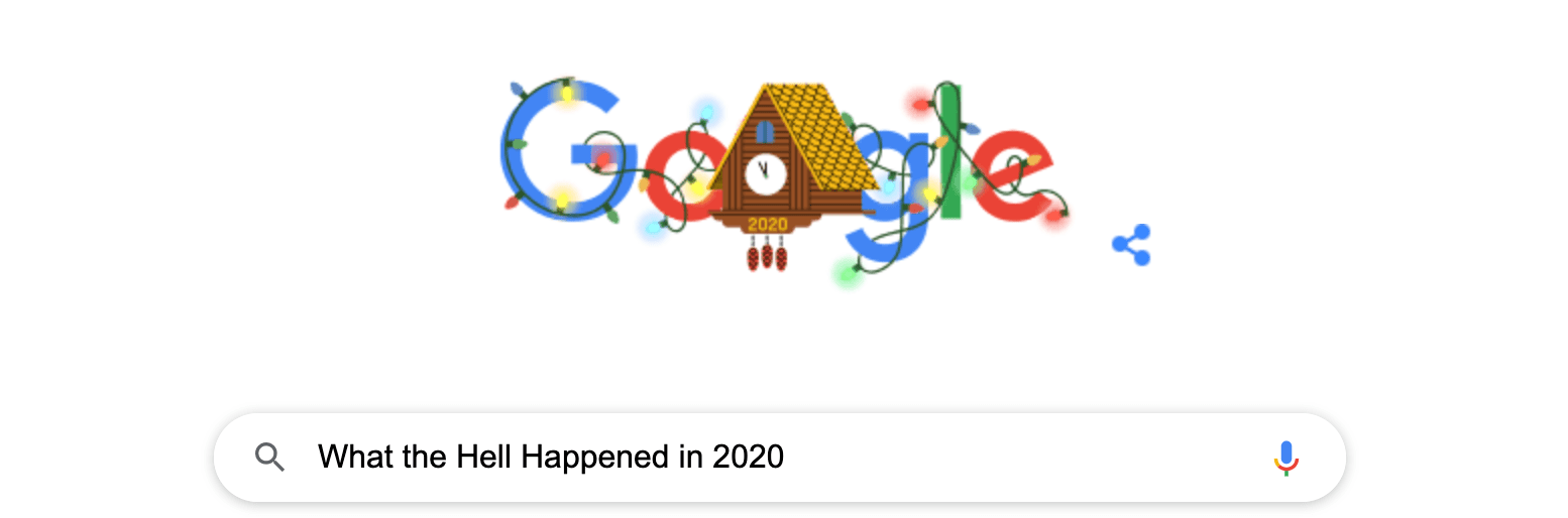 Search Trends 2020: Searching for Hope (or Googling Our Way Through the Shitshow)