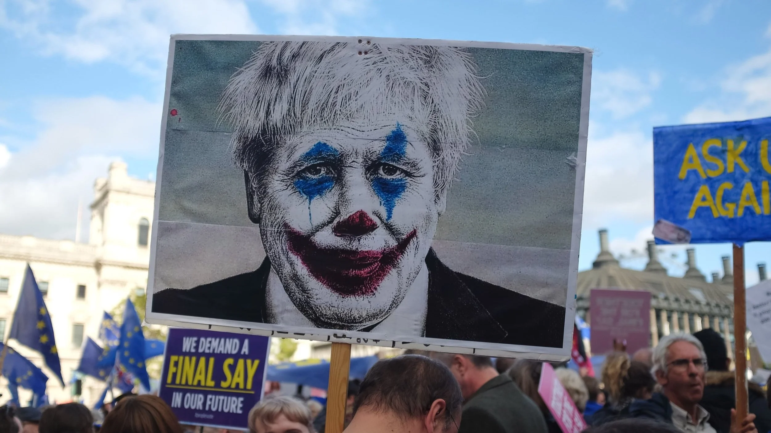 Boris is leaving the building, so why don’t I feel happy? 