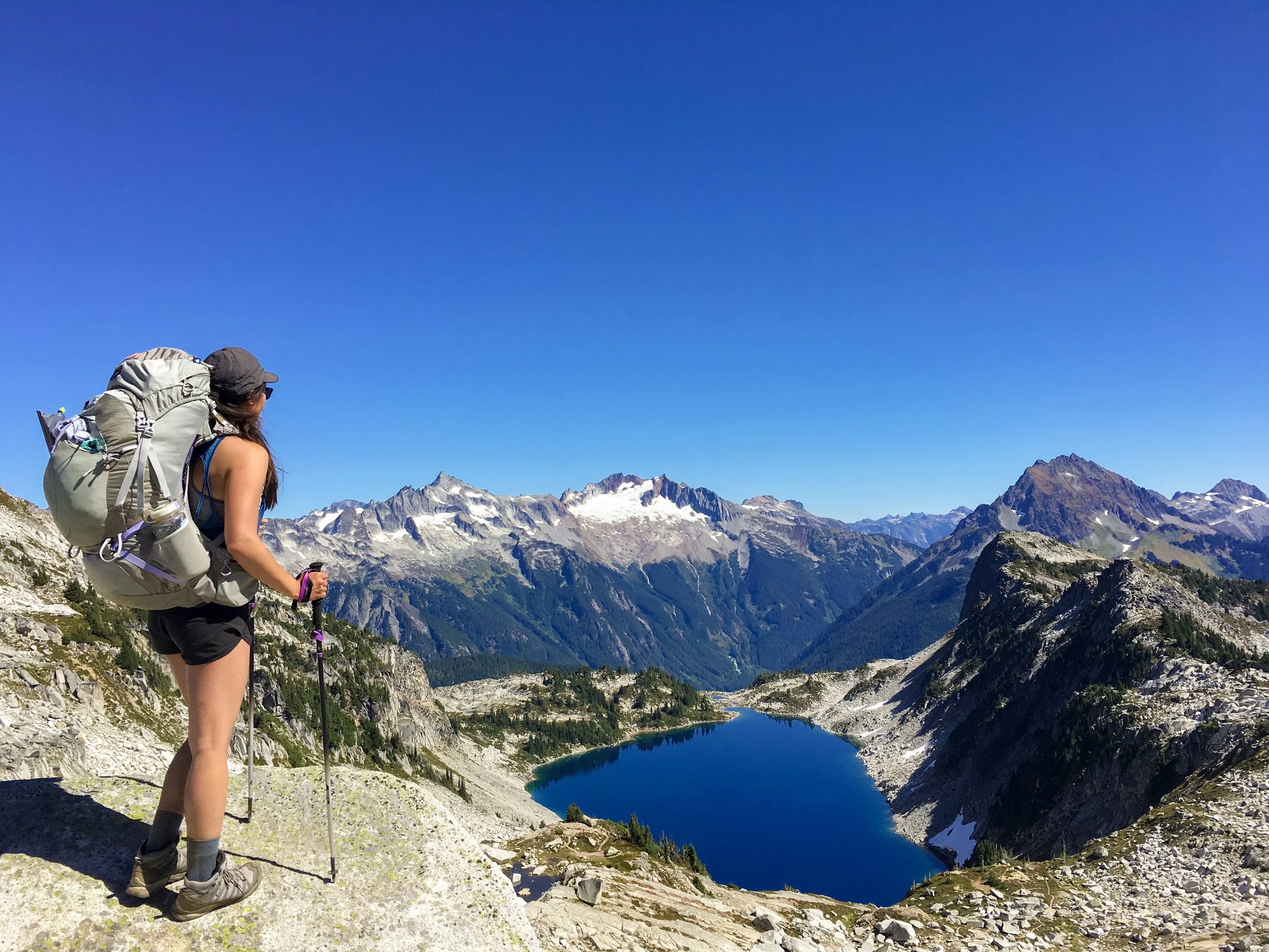 Anchor and Pine Collective, Backpacking in Hidden Lake, North Cascades National Park