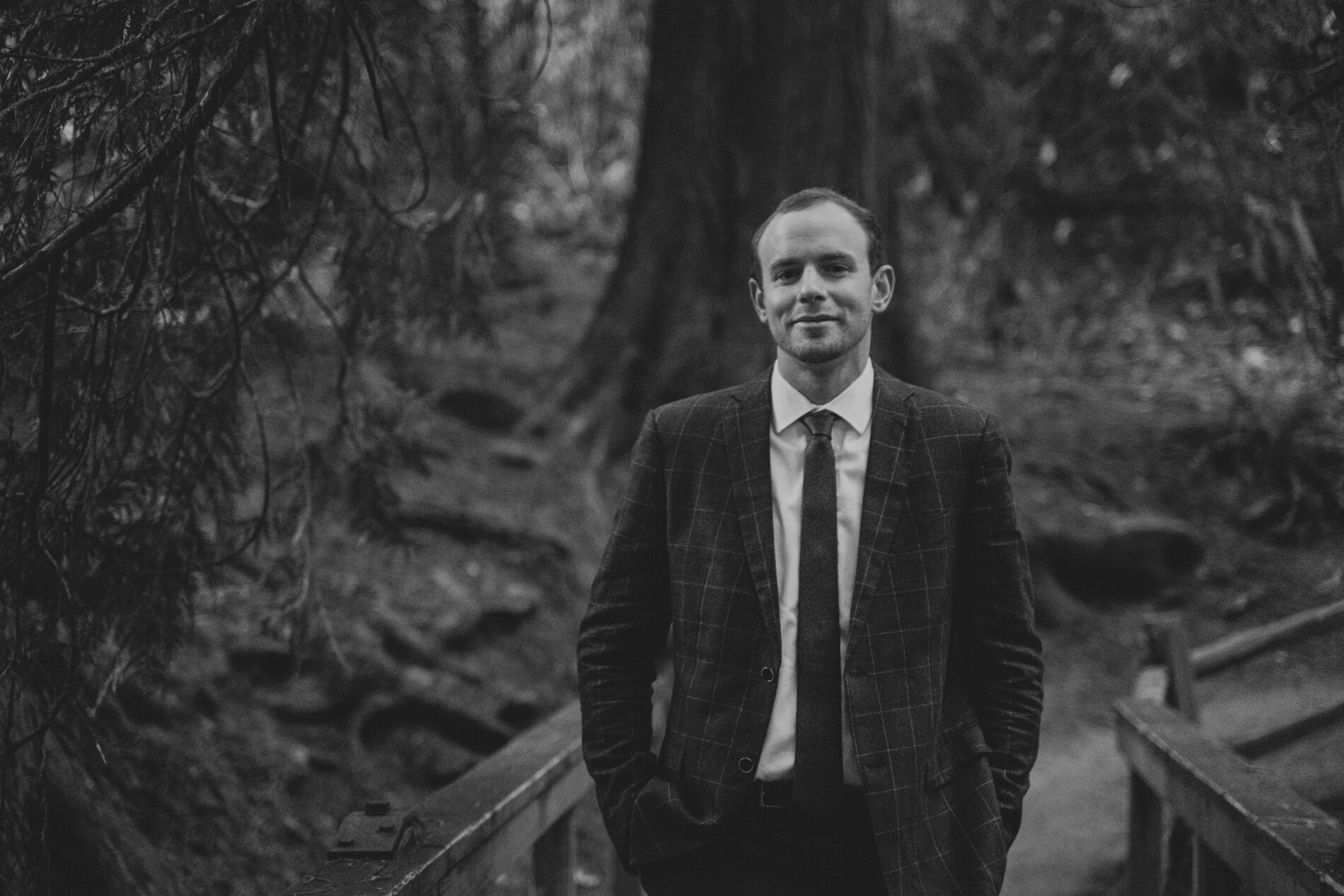 Hoyt Arboretum Elopement Portland Oregon