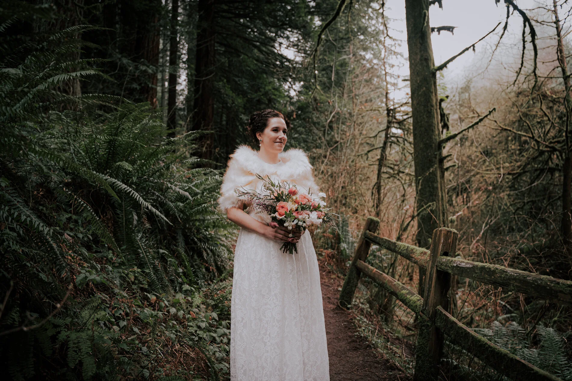 Hoyt Arboretum Elopement Portland Oregon