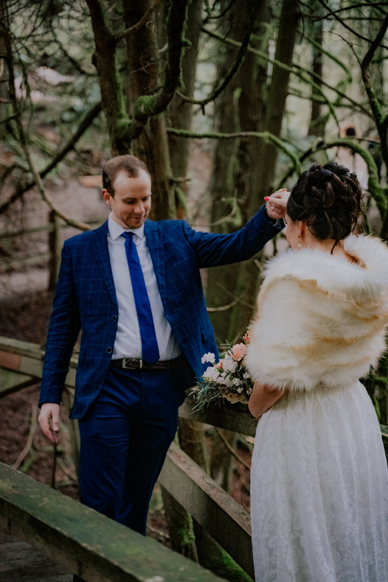 Hoyt Arboretum Elopement Portland Oregon