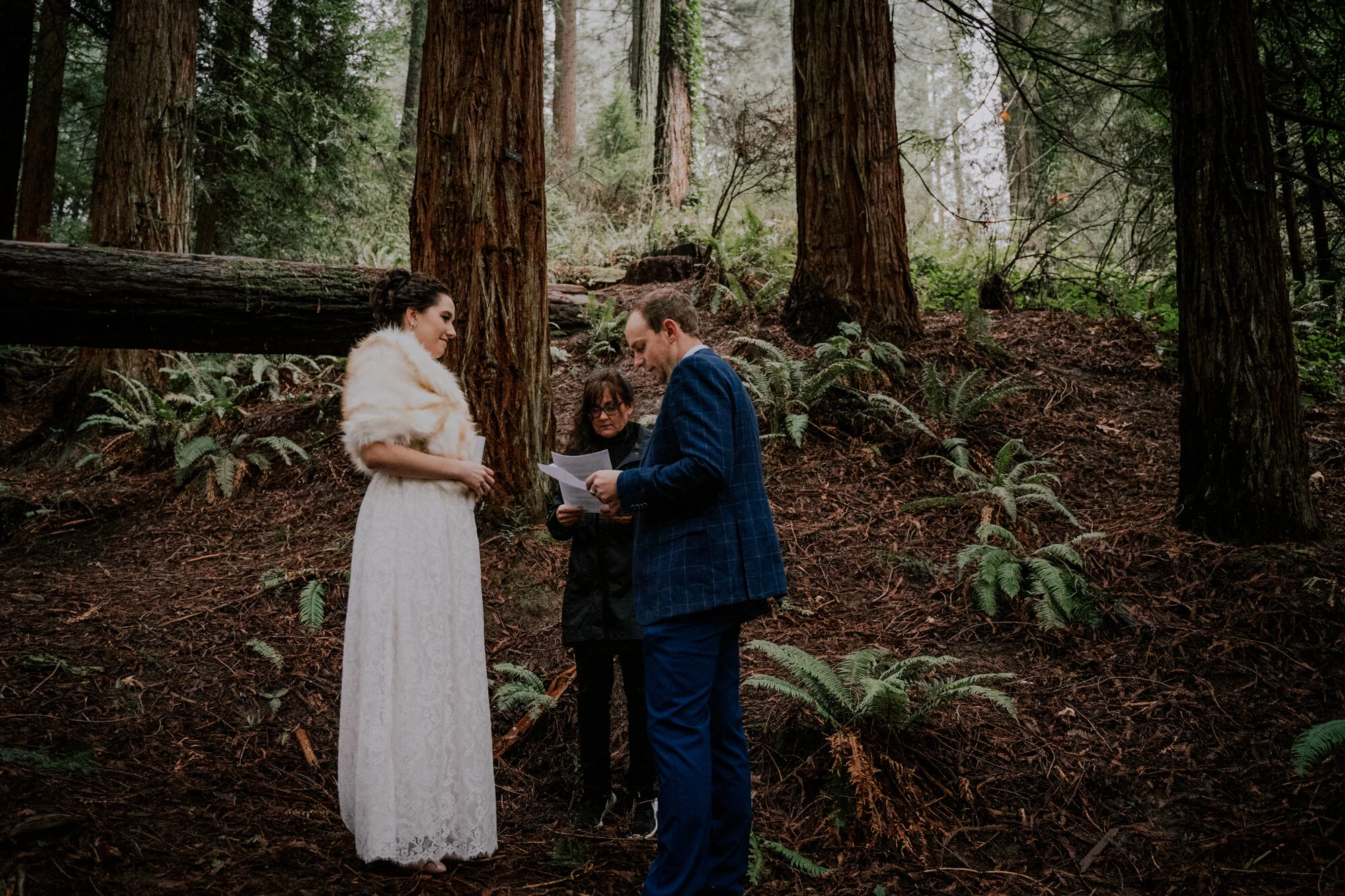 Hoyt Arboretum Elopement Portland Oregon