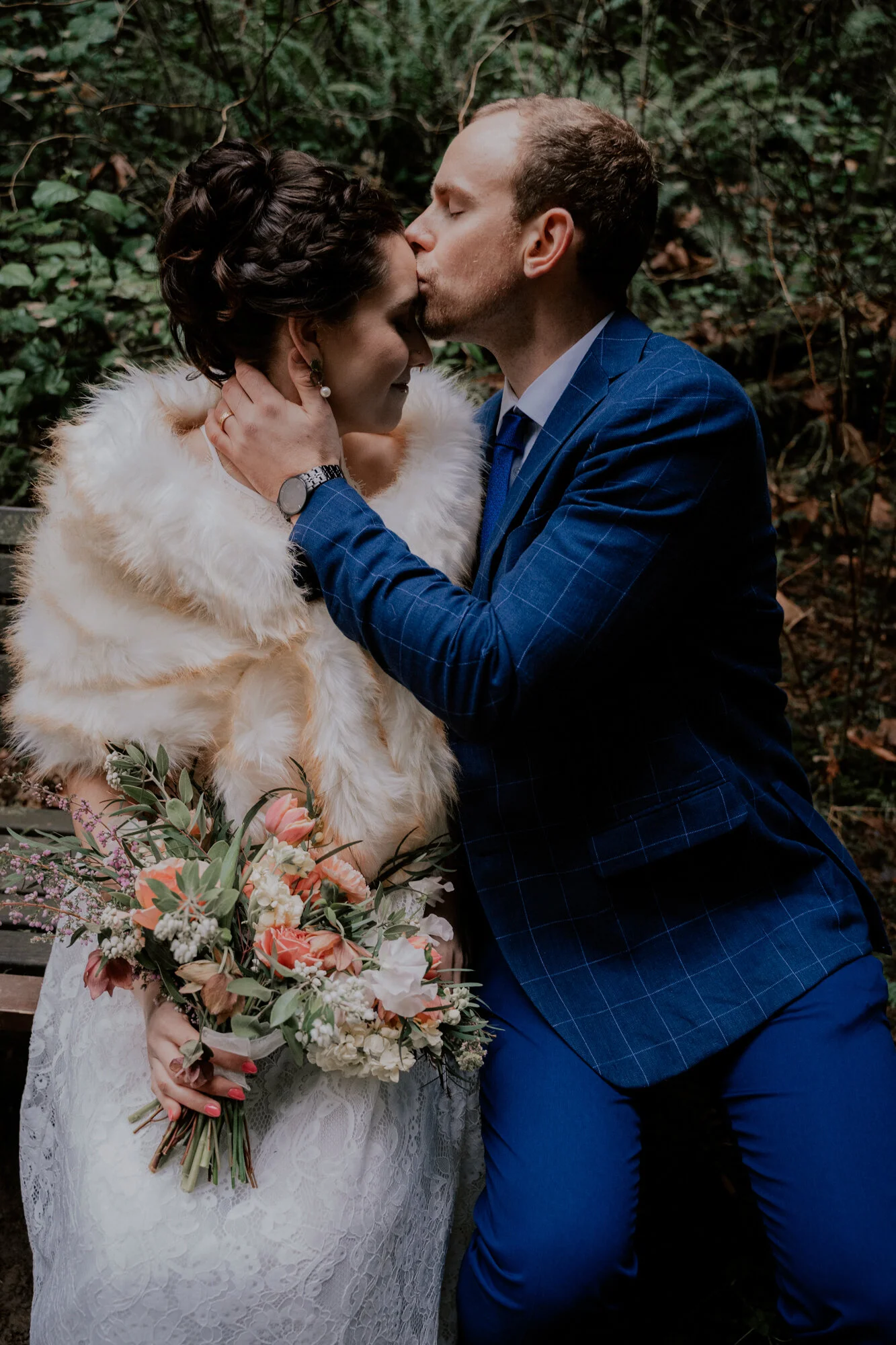 Hoyt Arboretum Elopement Portland Oregon