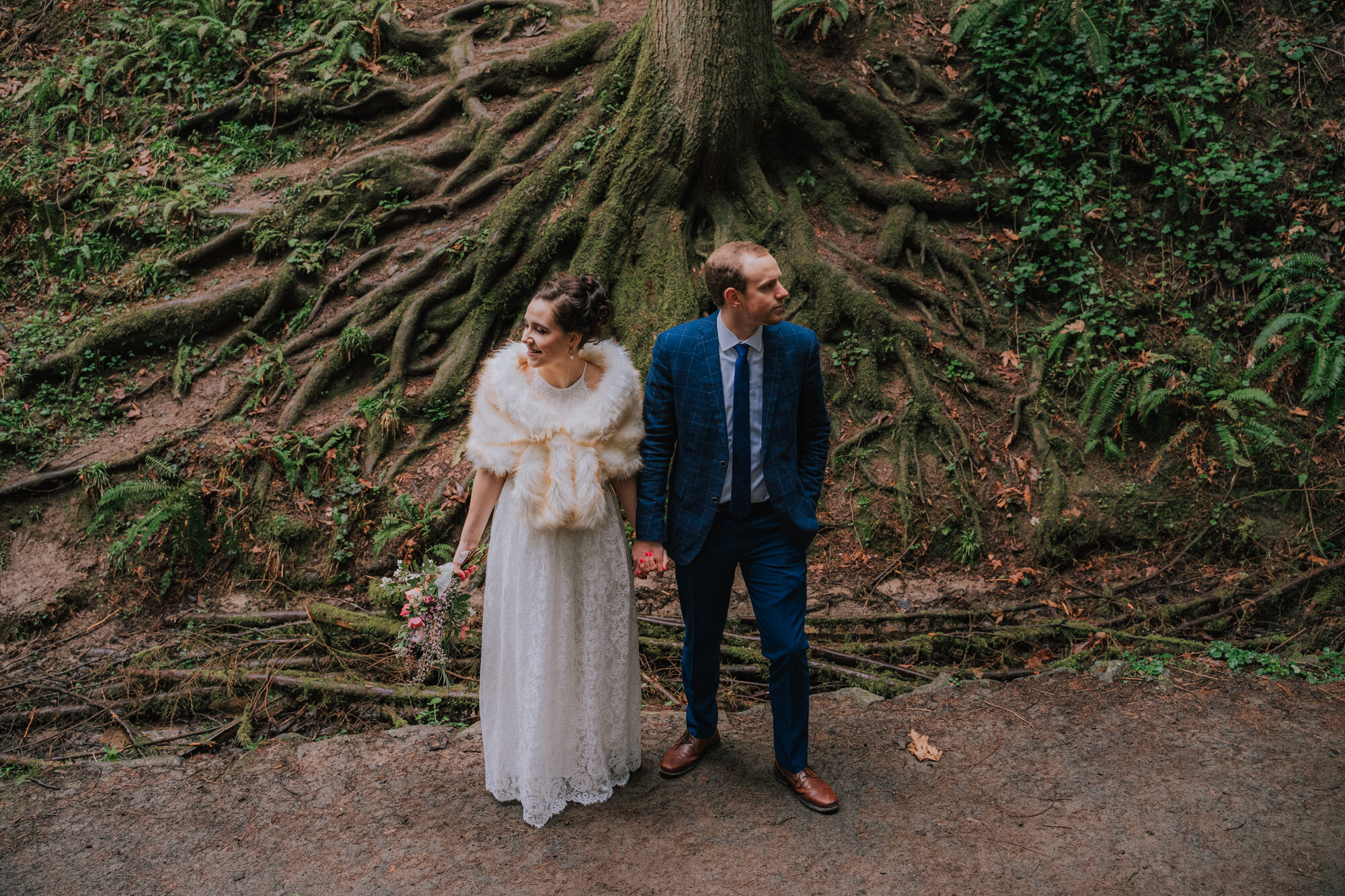 Hoyt Arboretum Elopement Portland Oregon