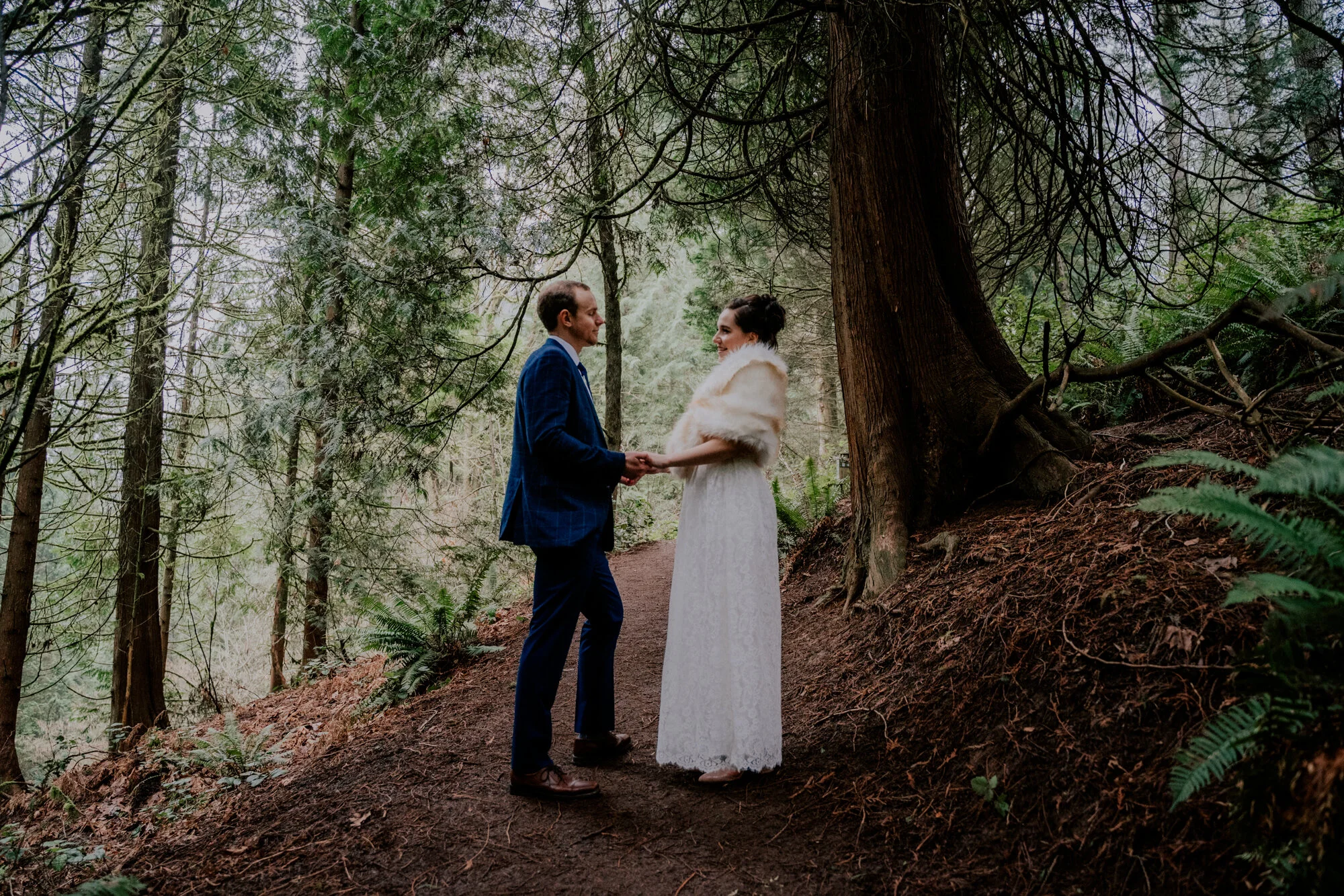 Hoyt Arboretum Elopement Portland Oregon