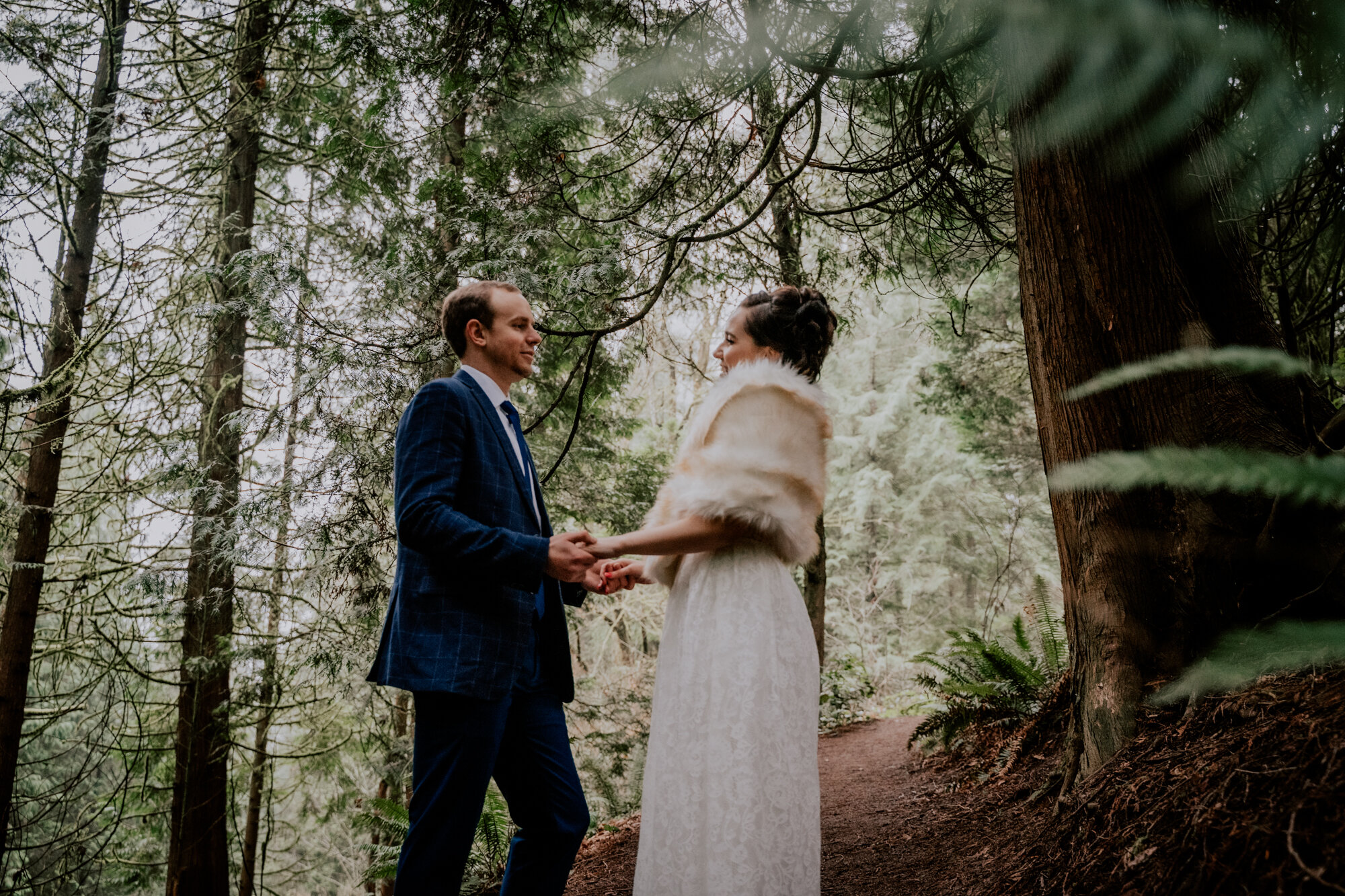 Hoyt Arboretum Elopement Portland Oregon