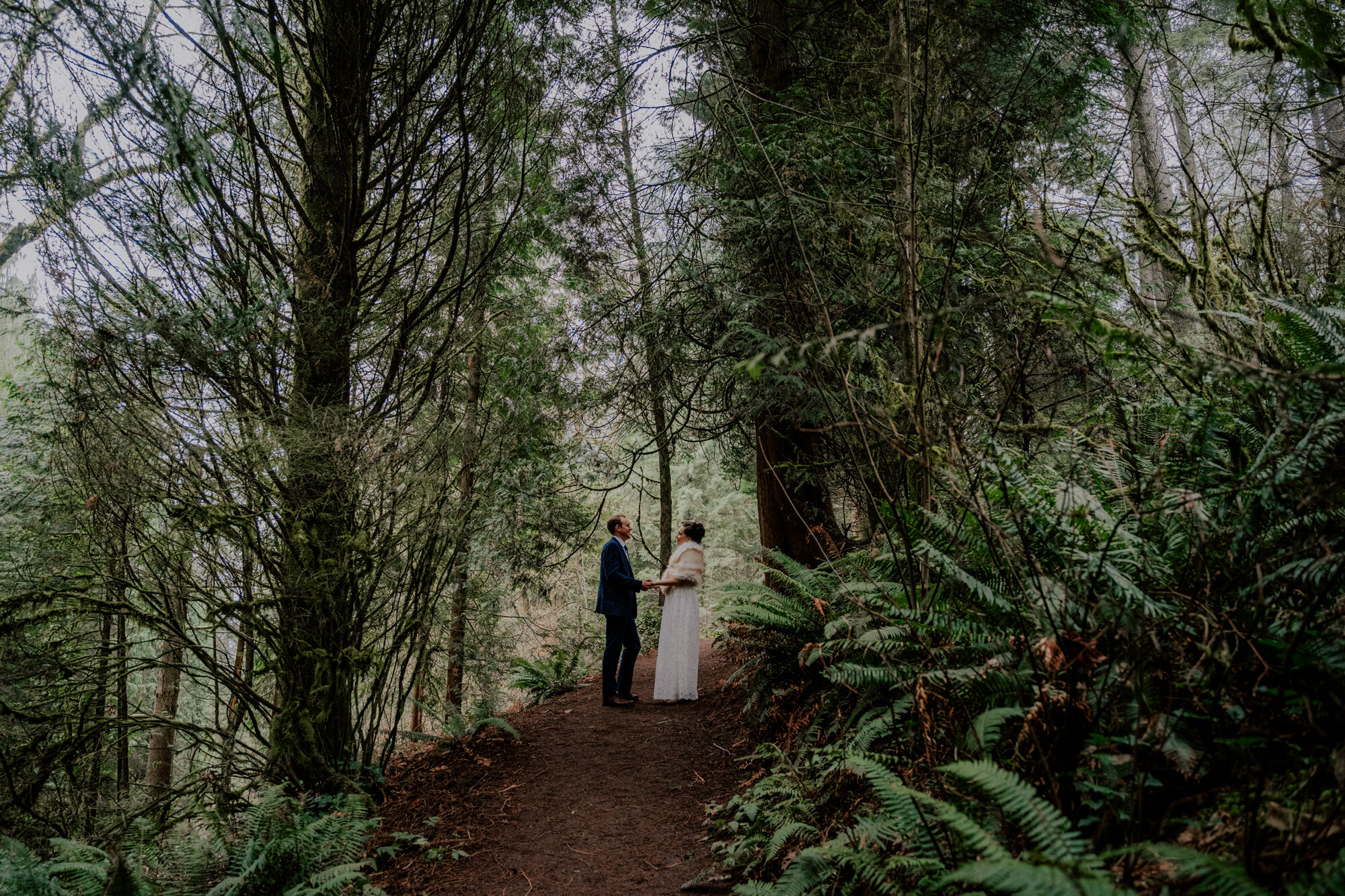 Hoyt Arboretum Elopement Portland Oregon