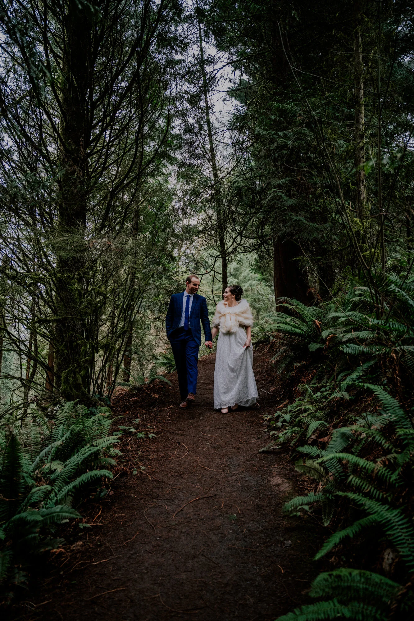 Hoyt Arboretum Elopement Portland Oregon