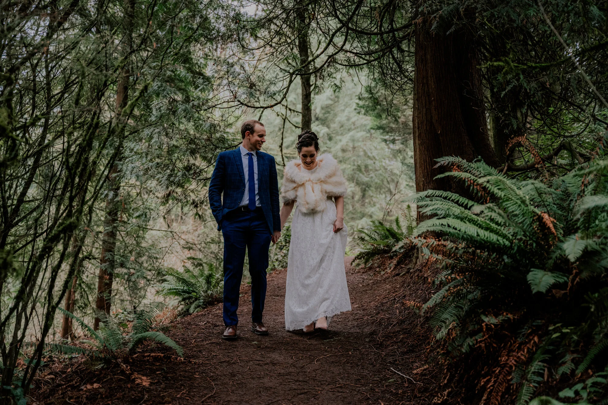 Hoyt Arboretum Elopement Portland Oregon