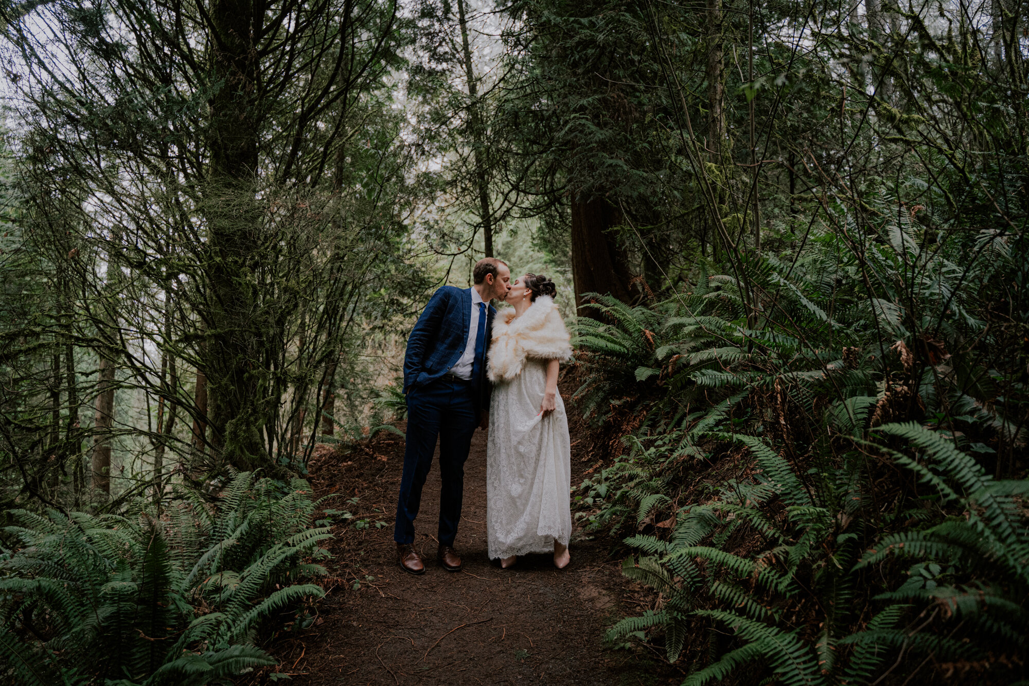 Hoyt Arboretum Elopement Portland Oregon