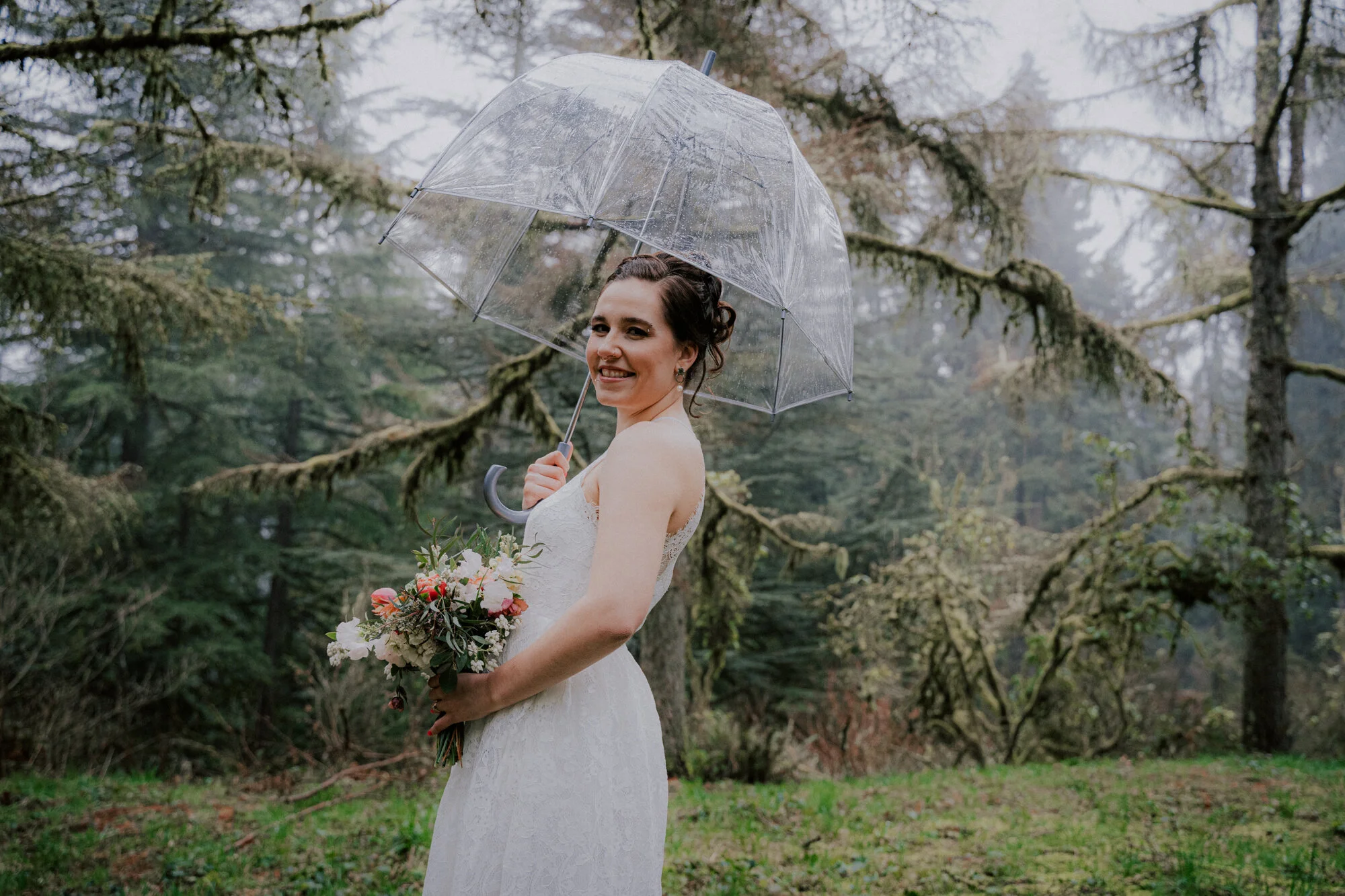 Hoyt Arboretum Elopement Portland Oregon