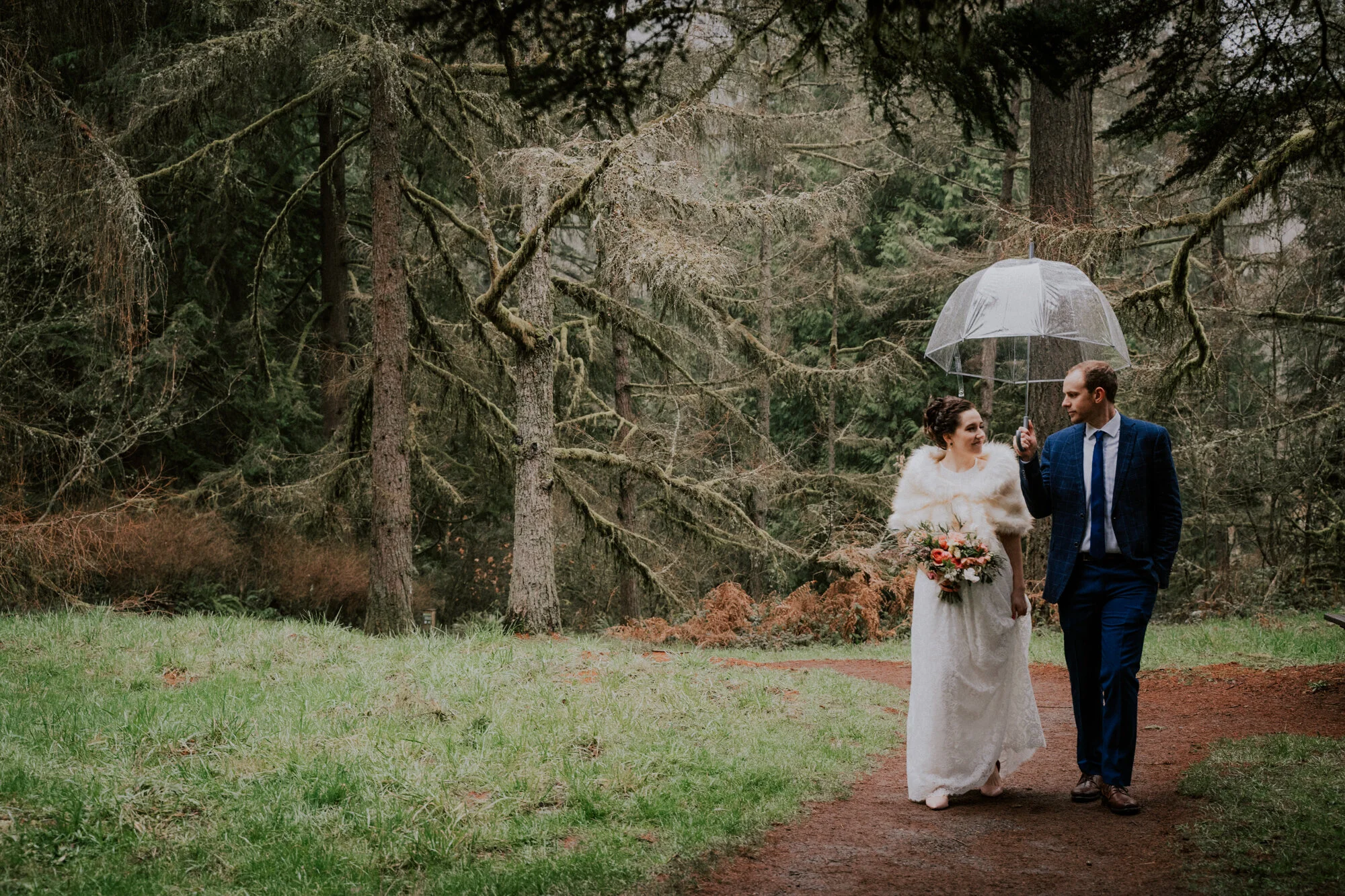 Hoyt Arboretum Elopement Portland Oregon