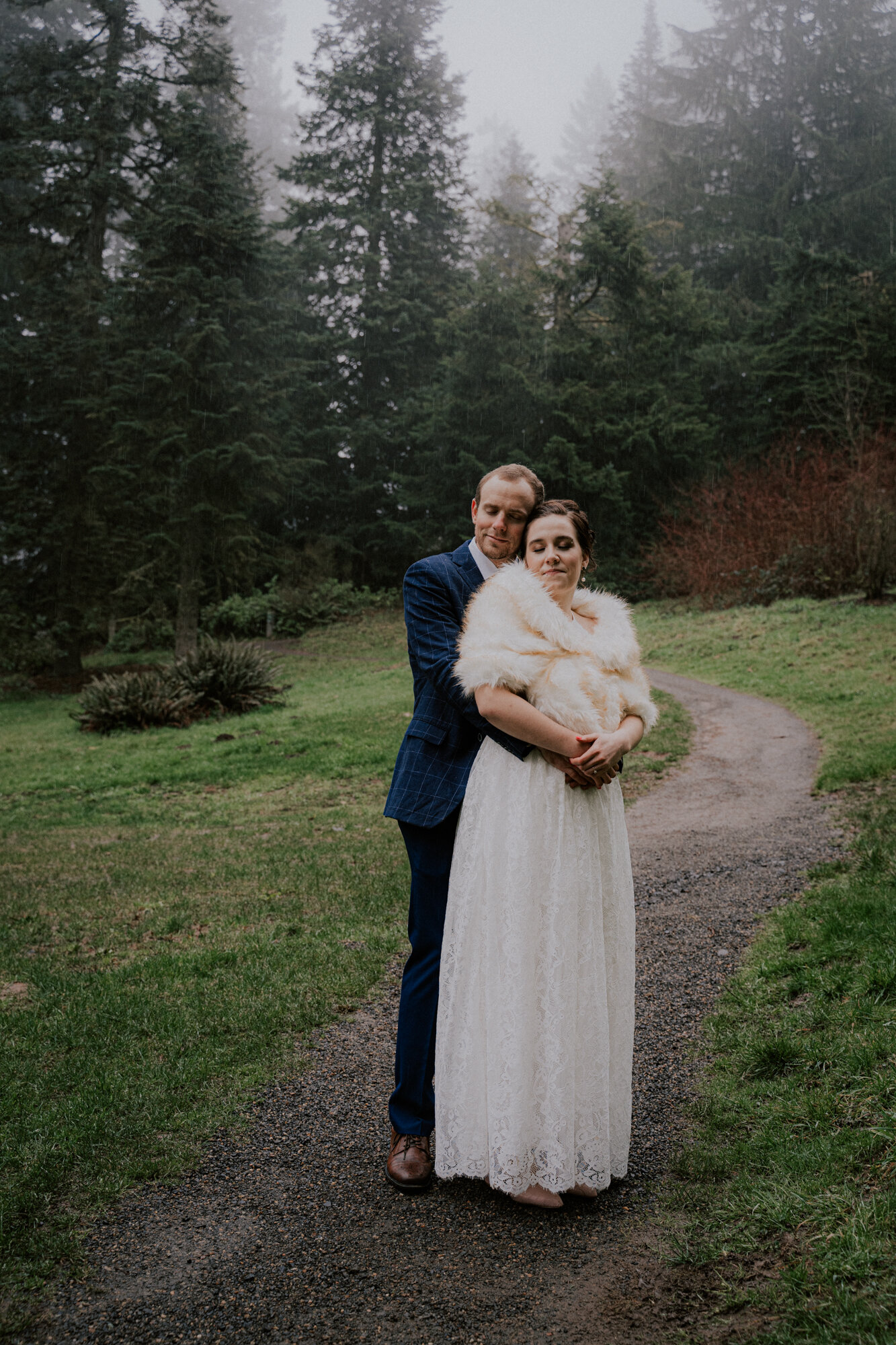 Hoyt Arboretum Elopement Portland Oregon